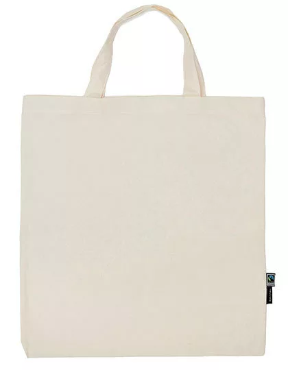 Neutral Shopping Bag Short Handles | NE90004