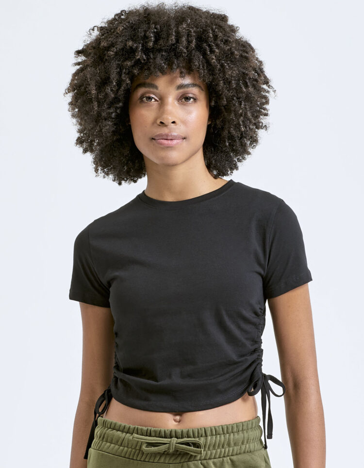 TriDri® Women´s Ruched Crop Top | TR069