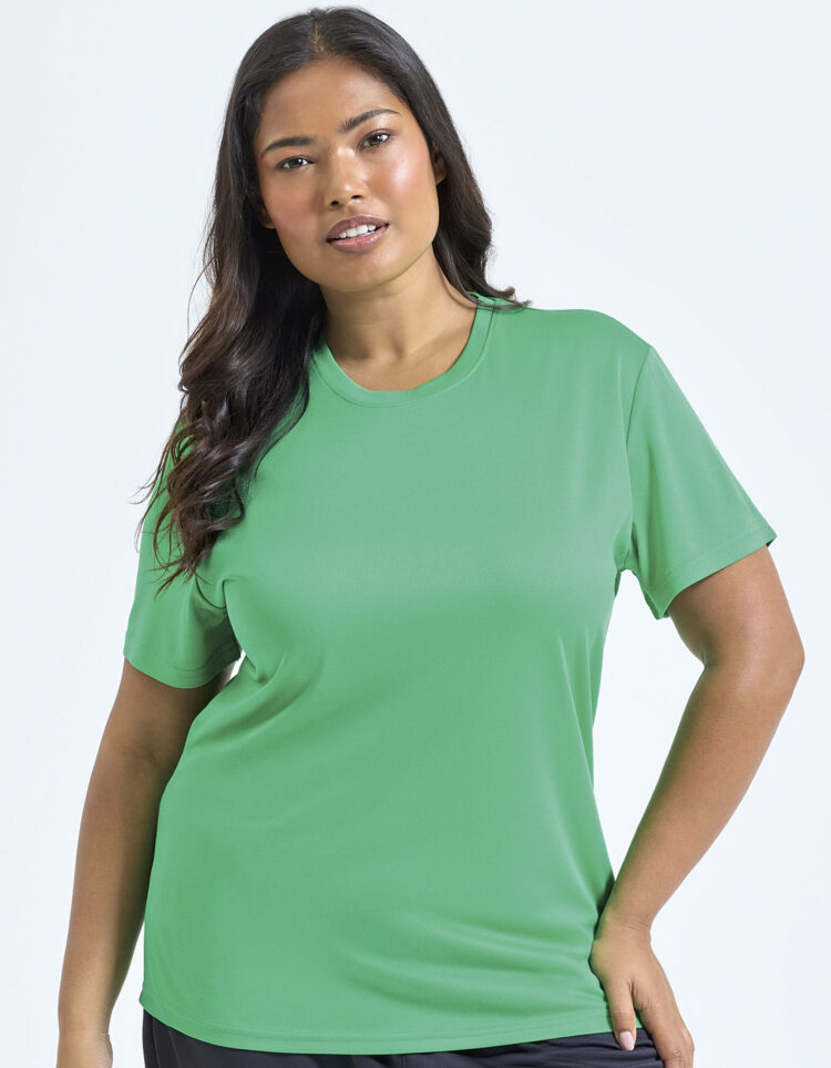 TriDri® Women’s TriDri® Ion-Charge recycled textured tee | TR504