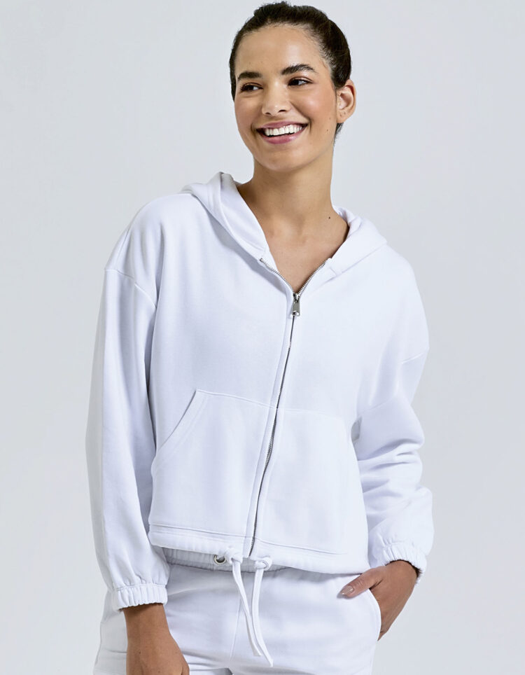 TriDri® Women´s Recycled Drawstring Full-Zip Hoodie | TR601
