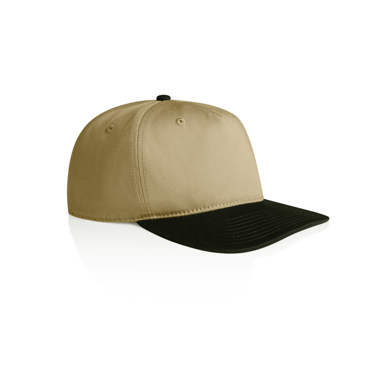 AS Colour 1154 Cap Khaki/Black – Seitenansicht