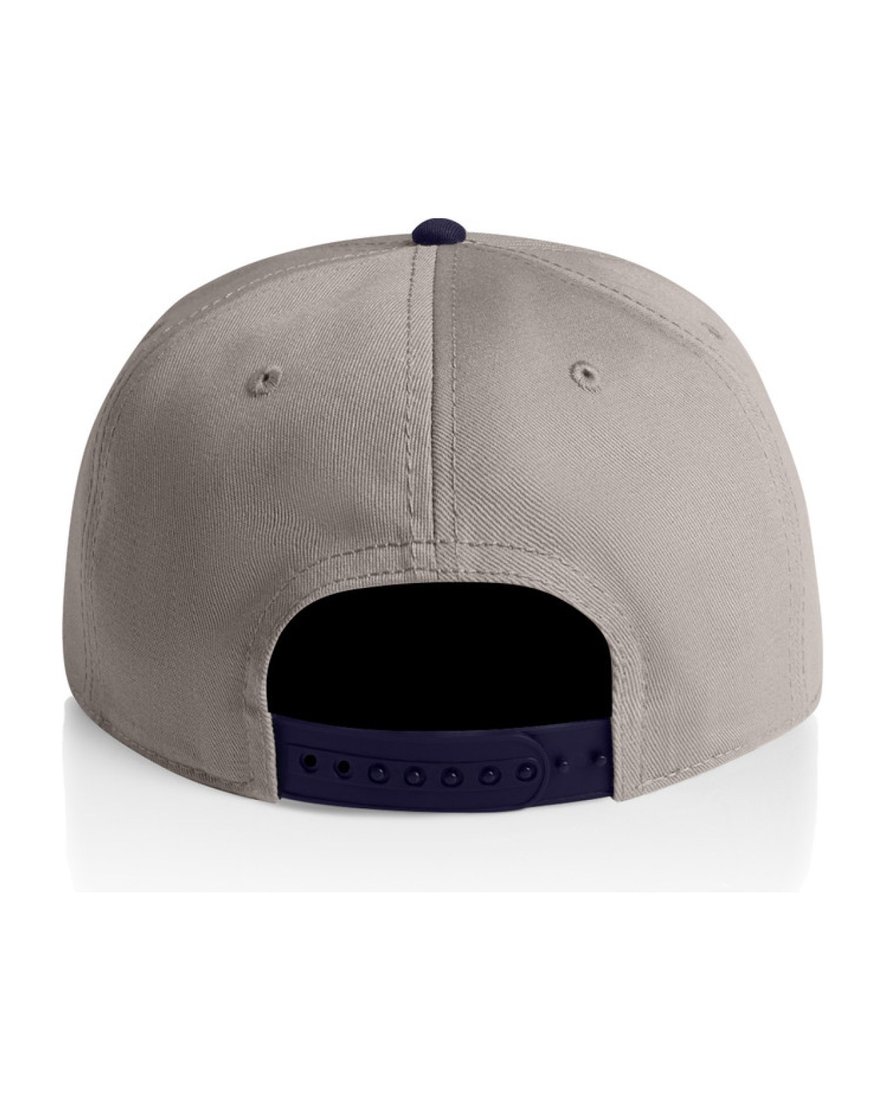 AS Colour 1154 Cap Light Grey/Midnight – Rückseite