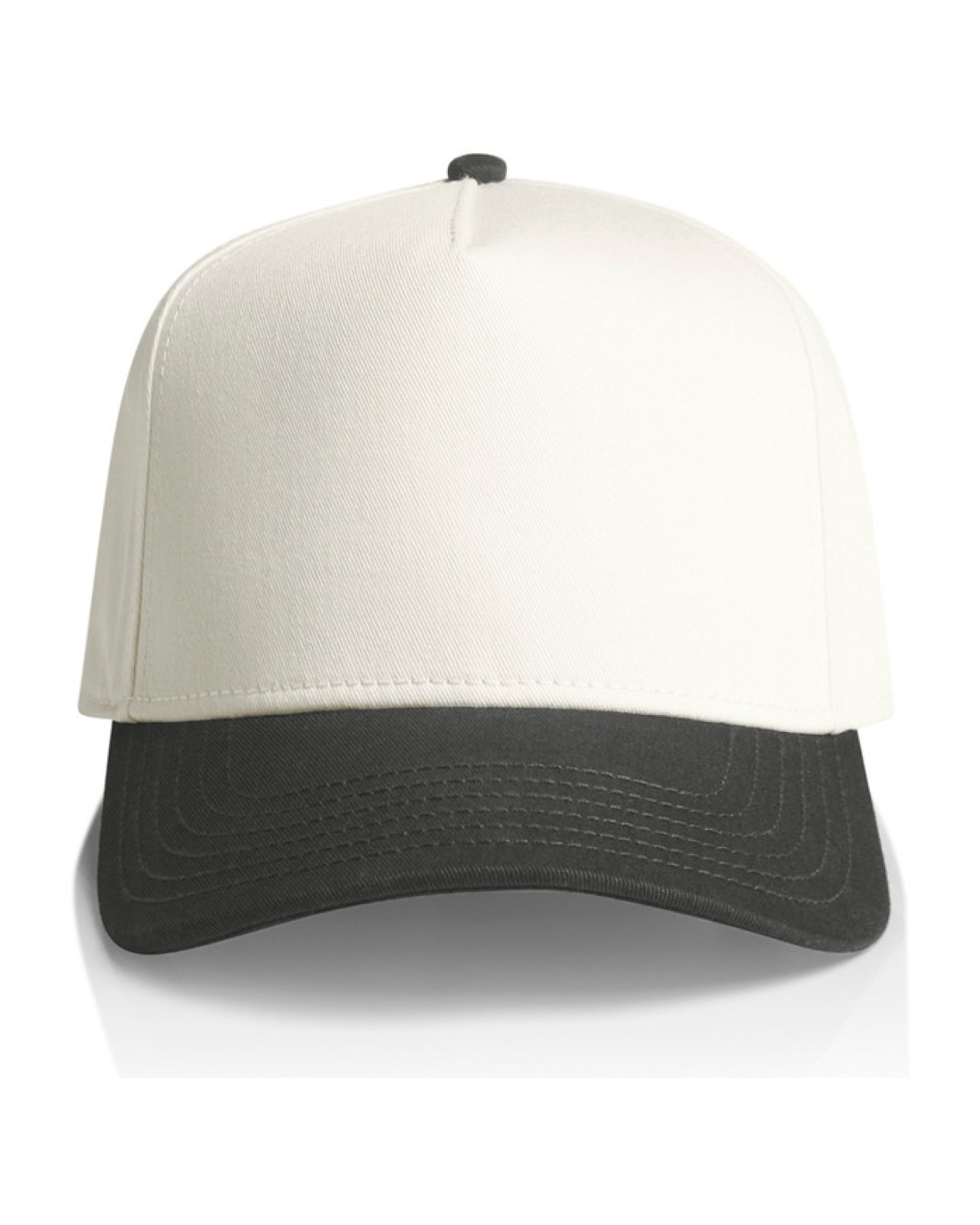 AS Colour 1165 Cap Natural/Coal – Vorderseite