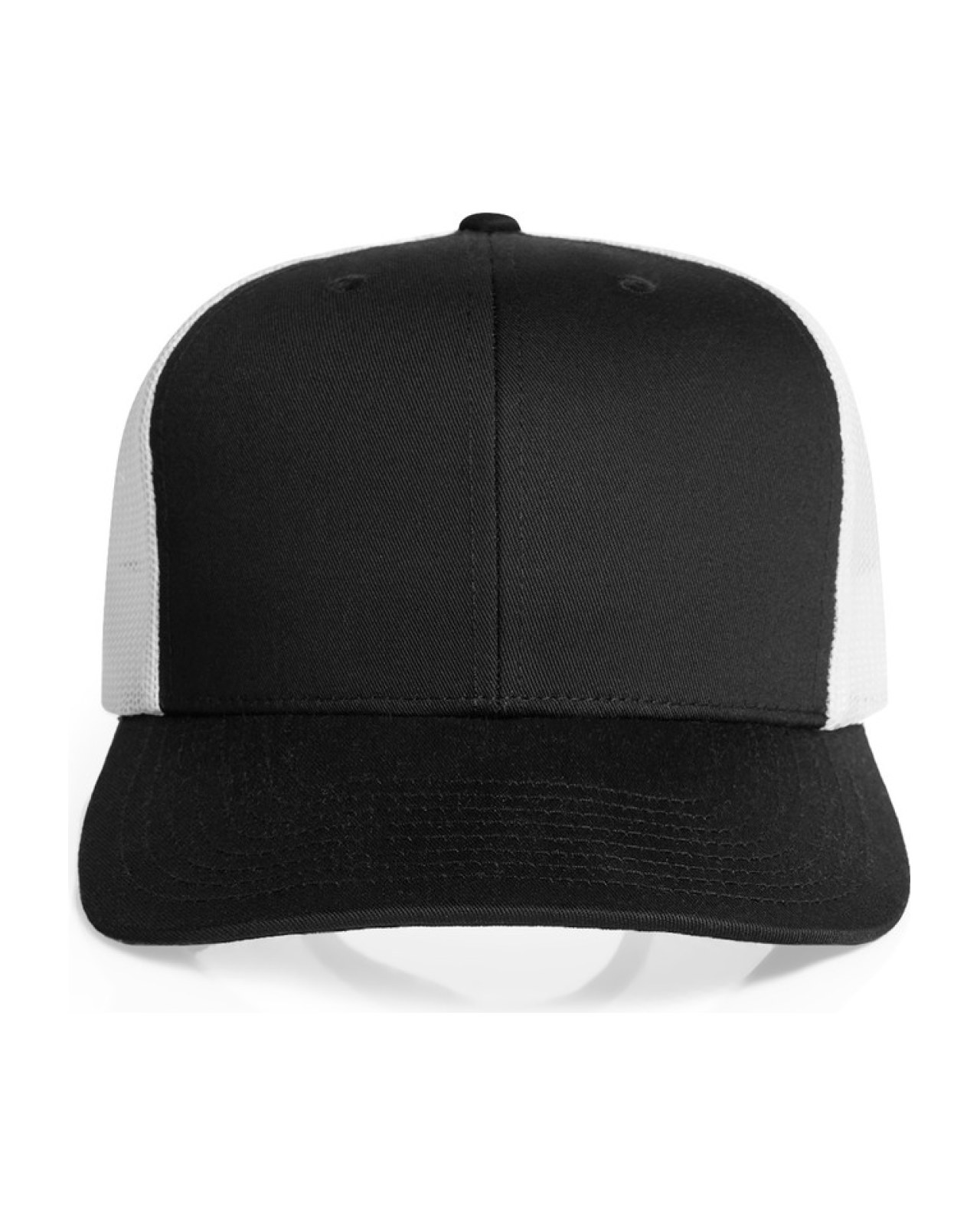AS Colour 1191 Cap Black/White – Vorderseite
