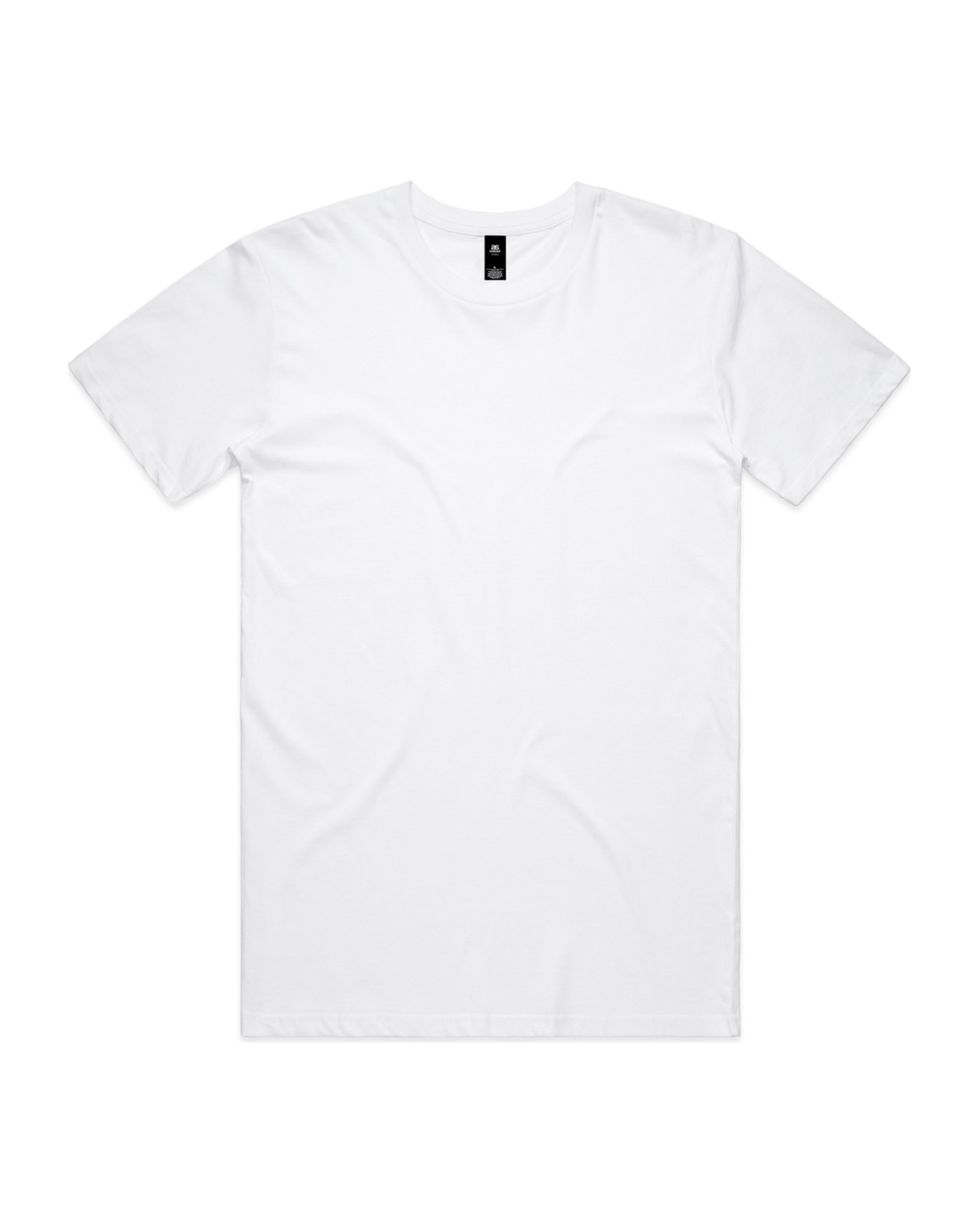 AS Colour 5001 T-Shirt White – Vorderseite