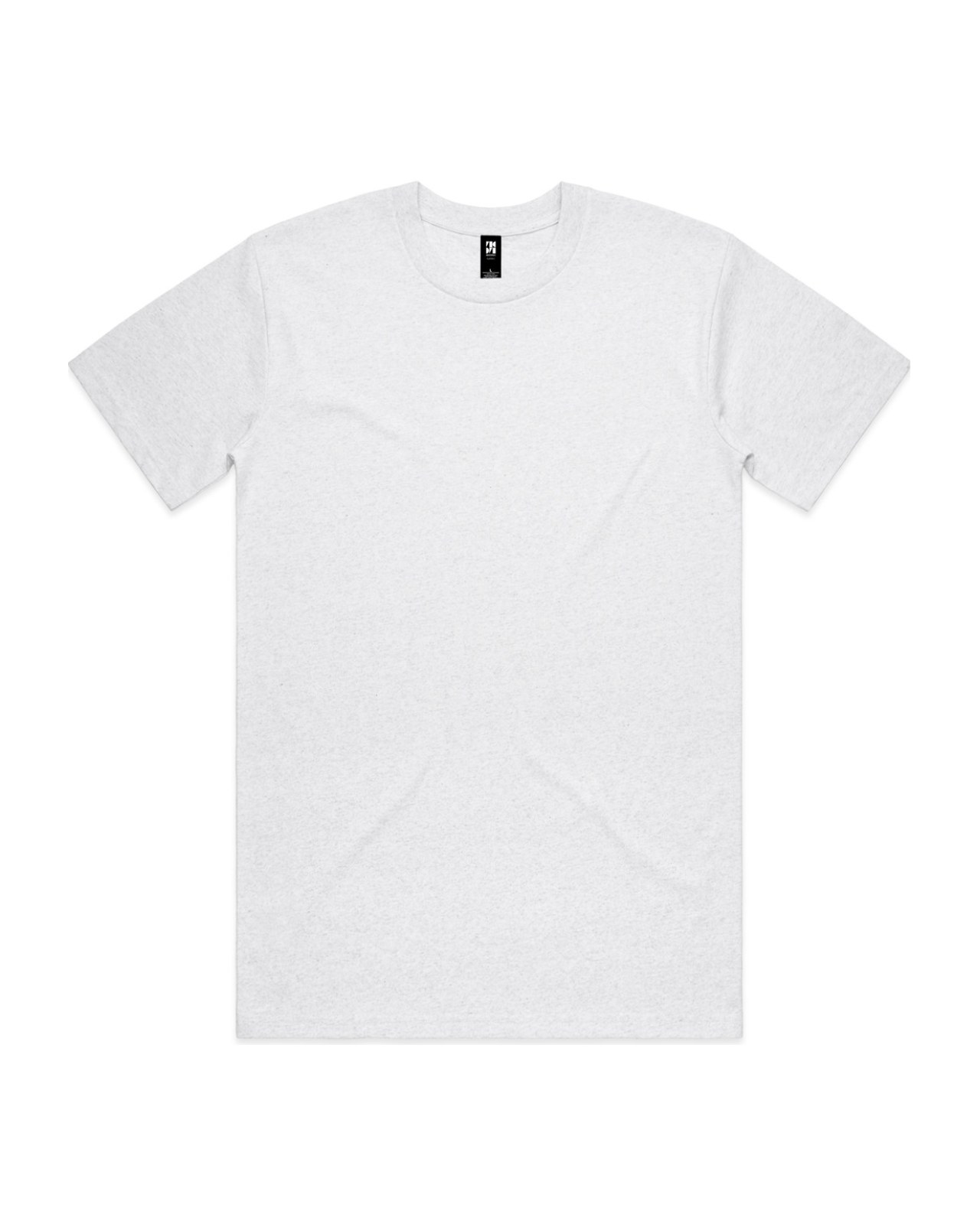 AS Colour 5026 T-Shirt White Heather – Vorderseite