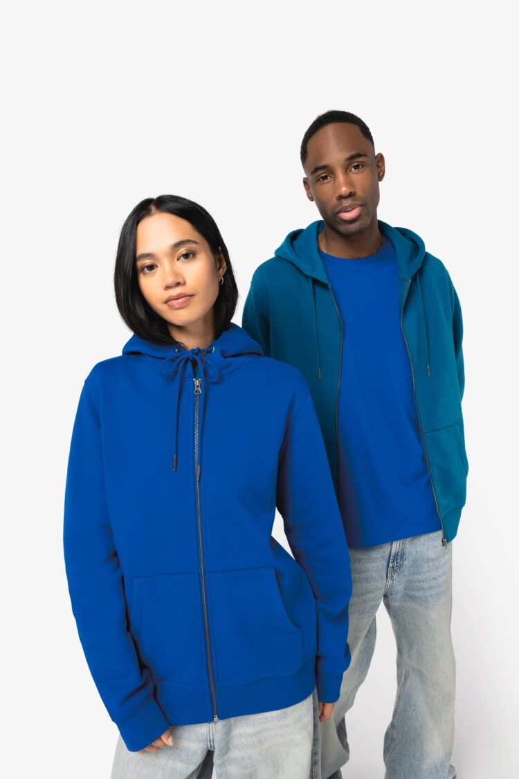 Native Spirit NS402 Bio-Zip-Hoodie – Modellfoto