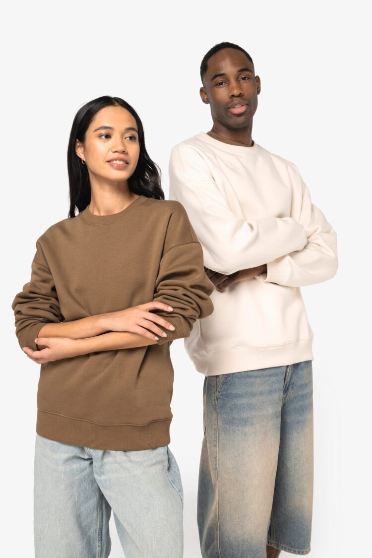 Native Spirit NS407 Bio-Sweatshirt – Modellfoto