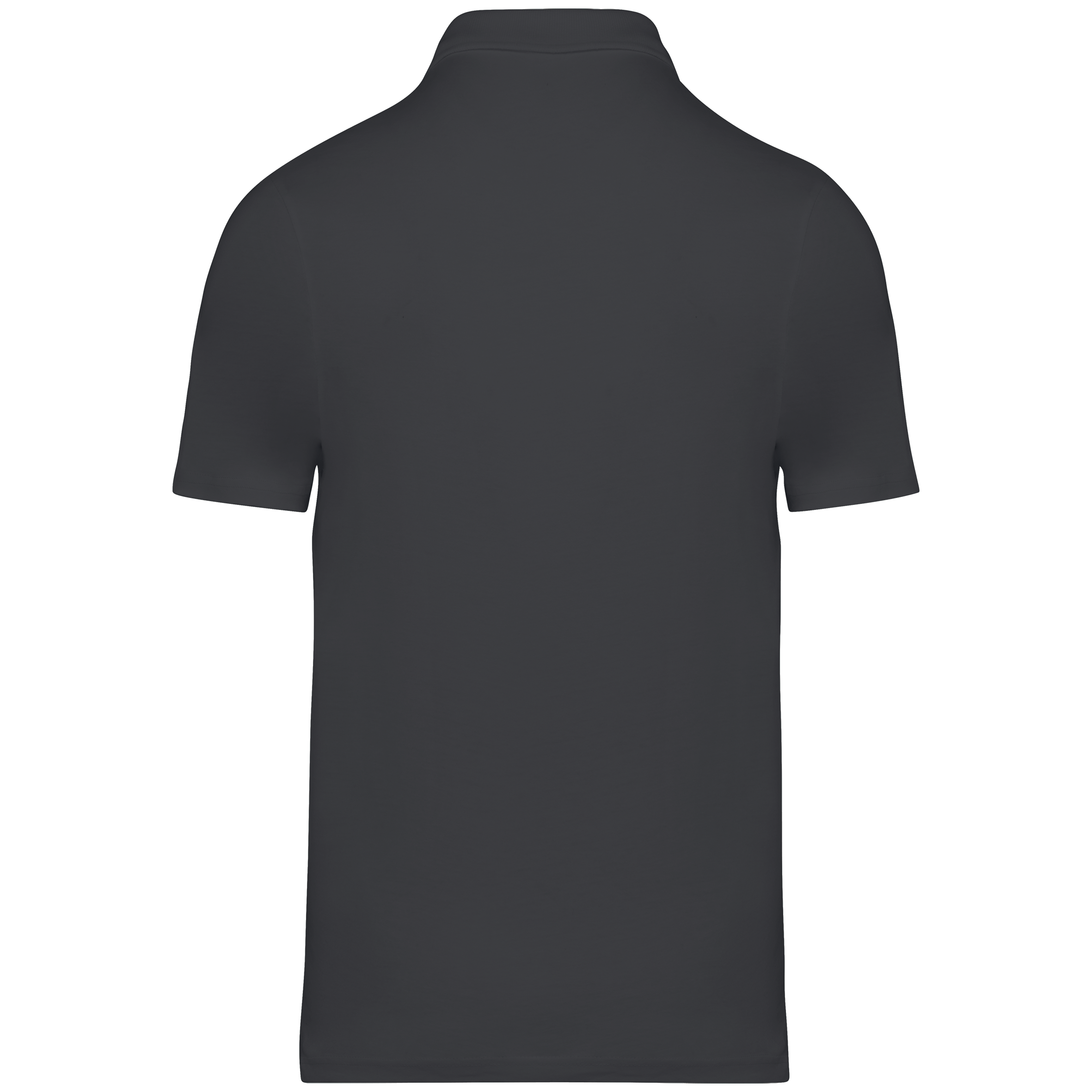 Native Spirit NS200 Bio-Poloshirt Iron Grey – Rückseite