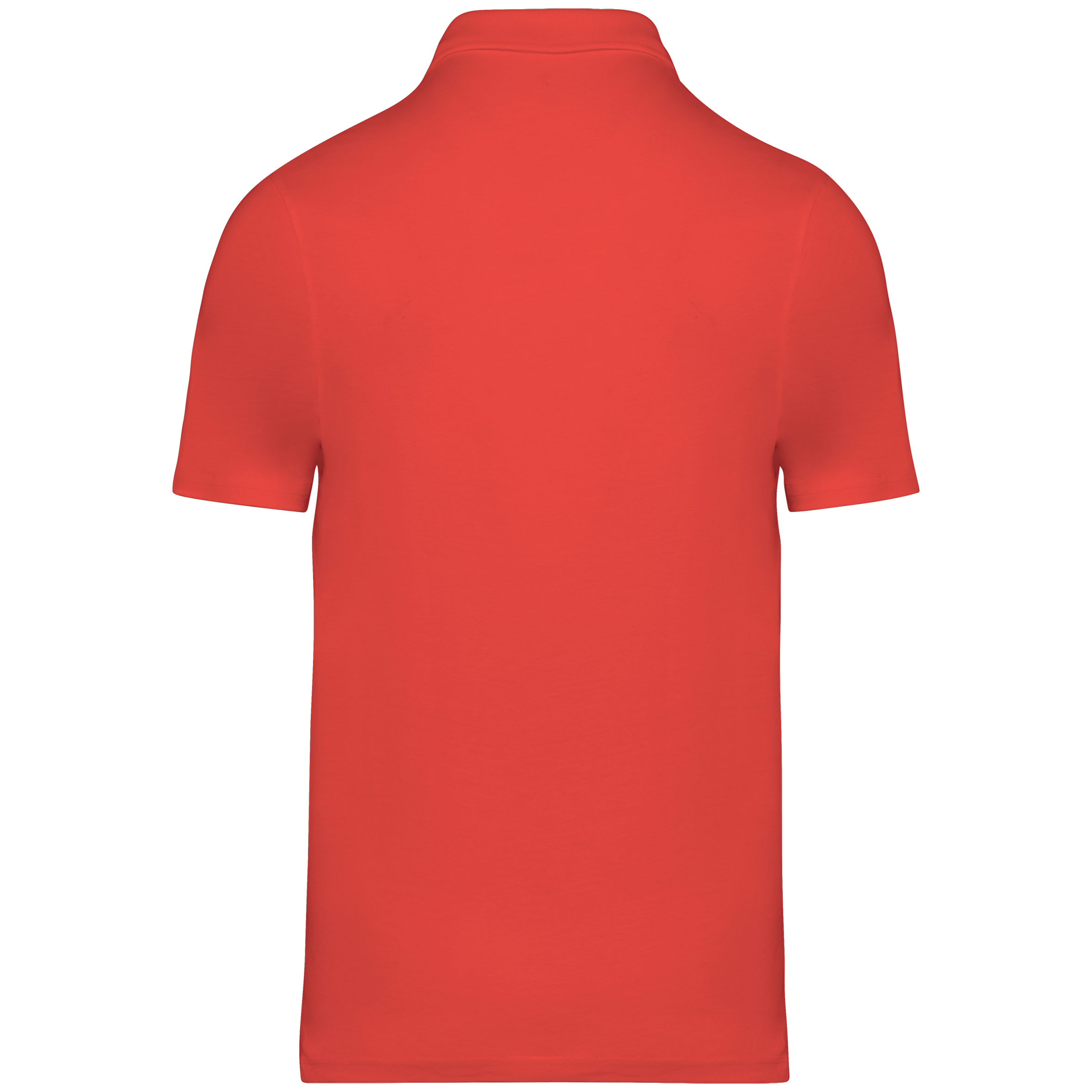 Native Spirit NS200 Bio-Poloshirt Paprika – Rückseite
