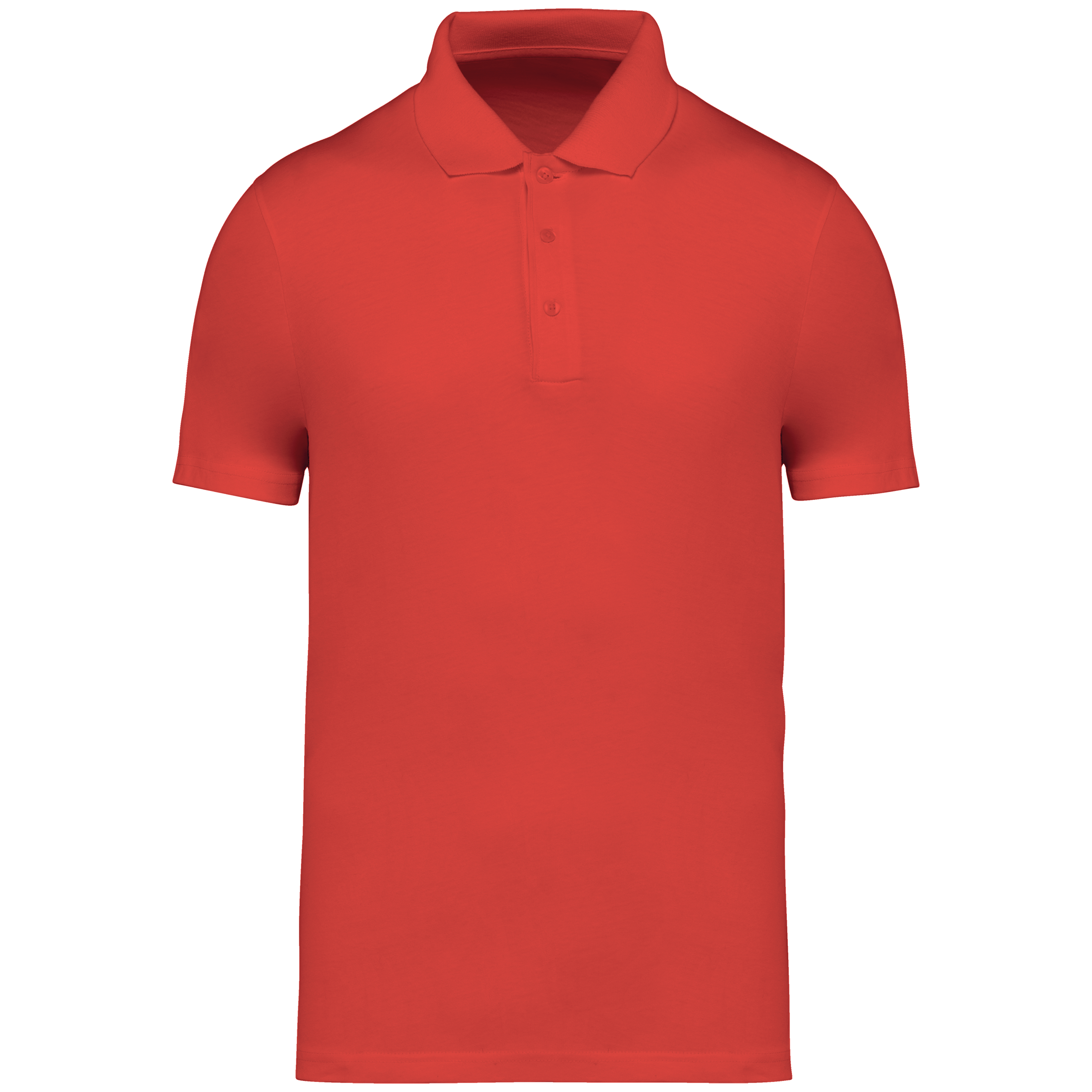 Native Spirit NS200 Bio-Poloshirt Paprika – Vorderseite