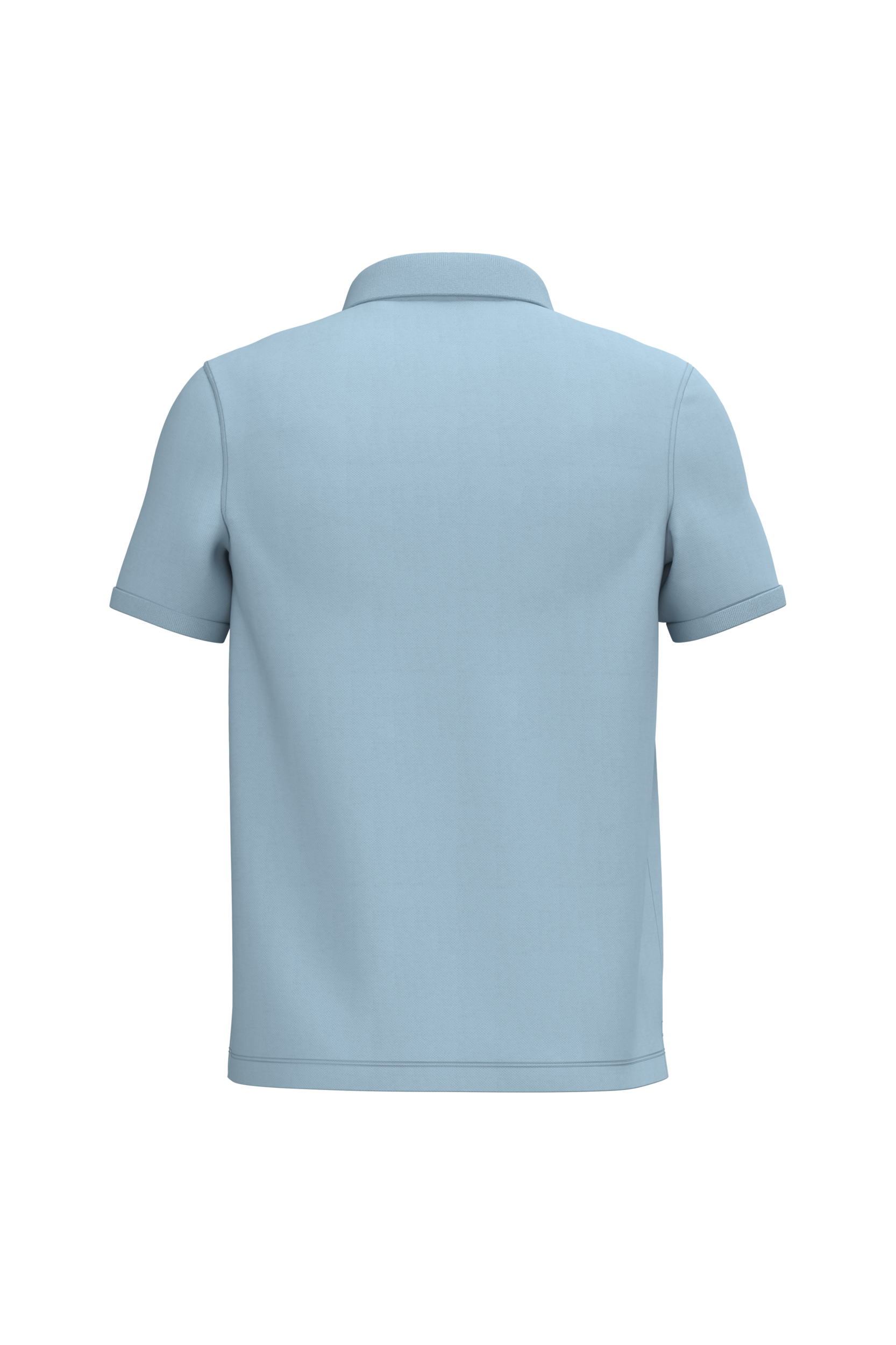 Native Spirit NS207 Bio-Poloshirt Aquamarine – Rückseite
