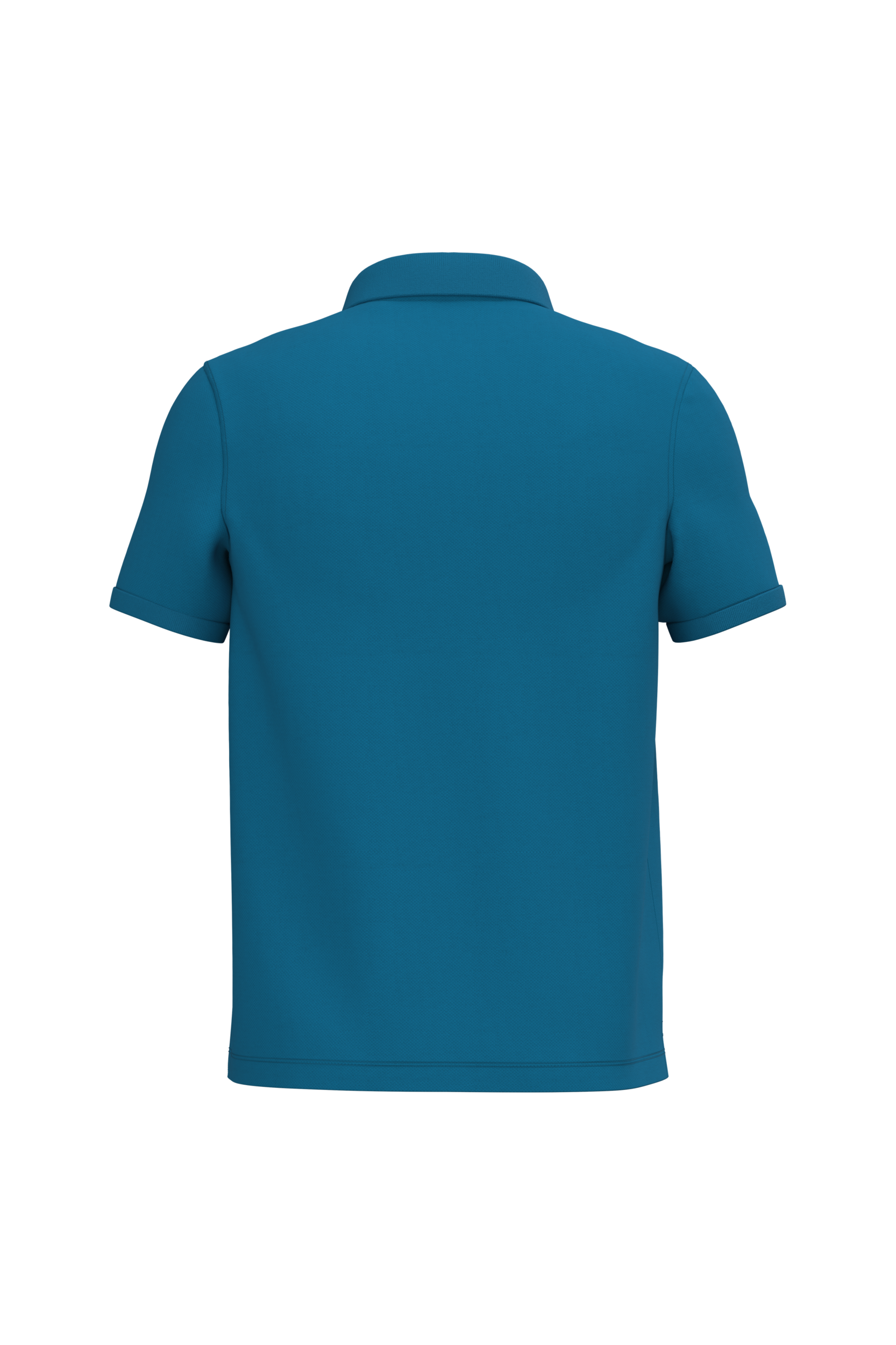 Native Spirit NS207 Bio-Poloshirt Blue Sapphire – Rückseite