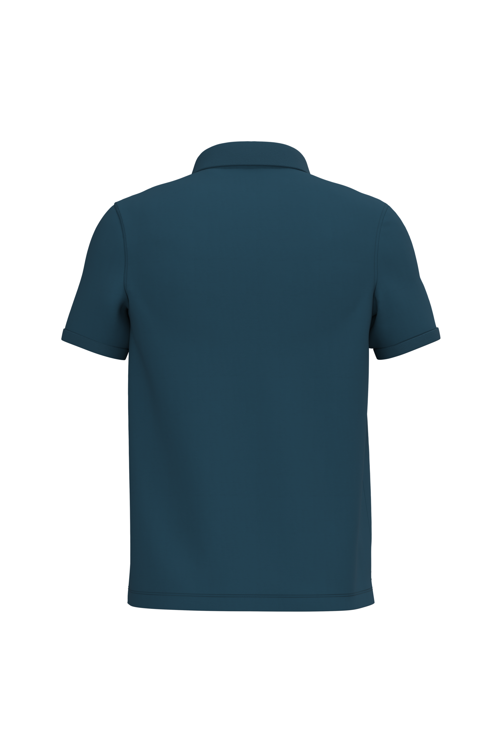Native Spirit NS207 Bio-Poloshirt Peacock Blue – Rückseite
