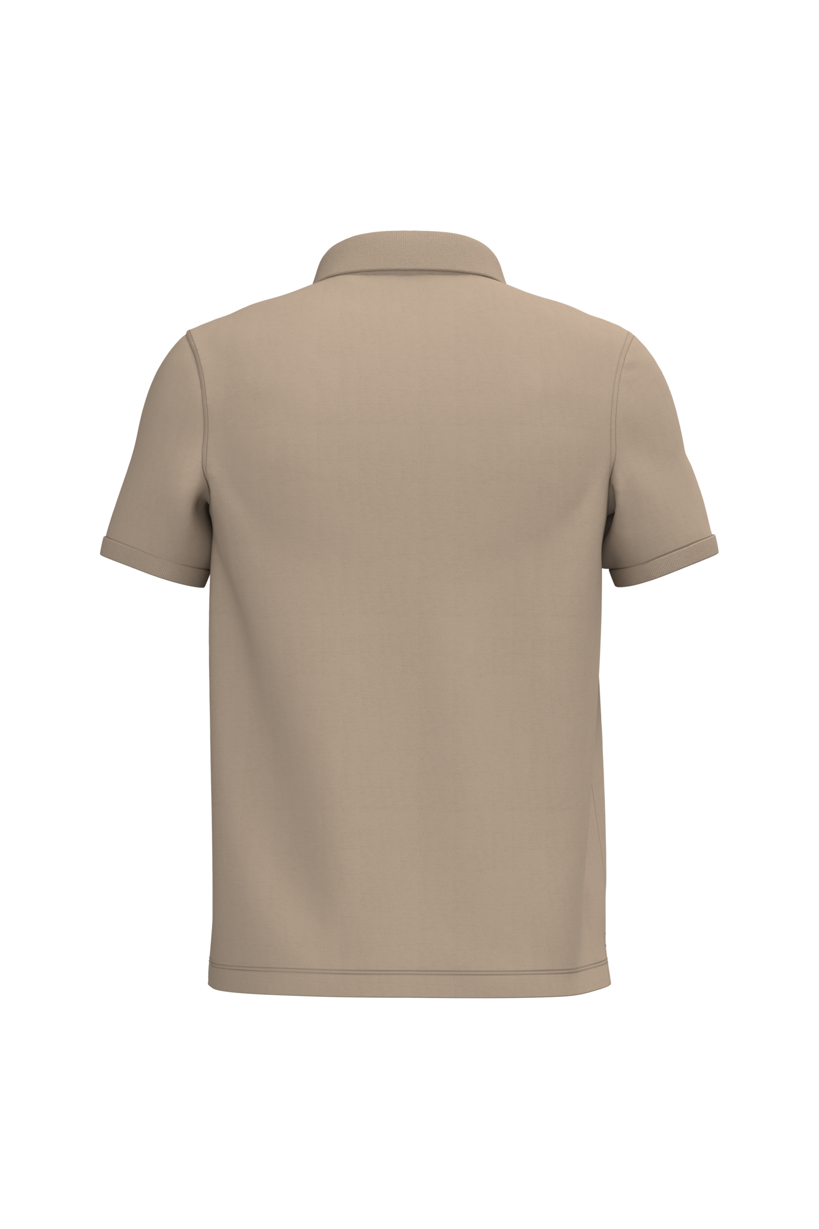 Native Spirit NS207 Bio-Poloshirt Wet Sand – Rückseite