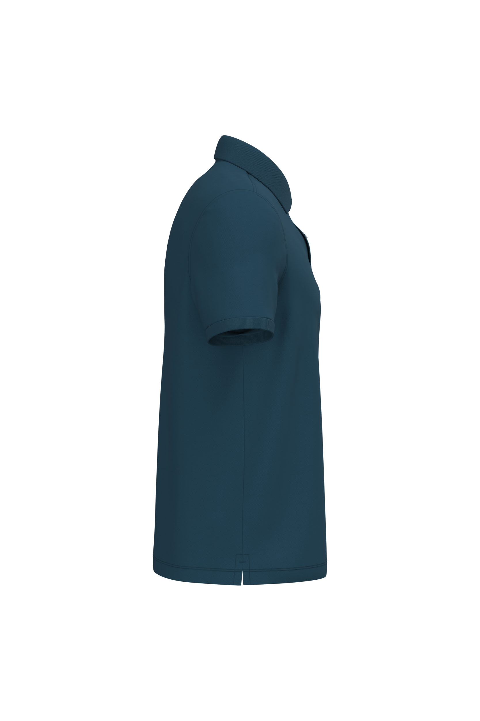 Native Spirit NS207 Bio-Poloshirt Peacock Blue – Seitenansicht