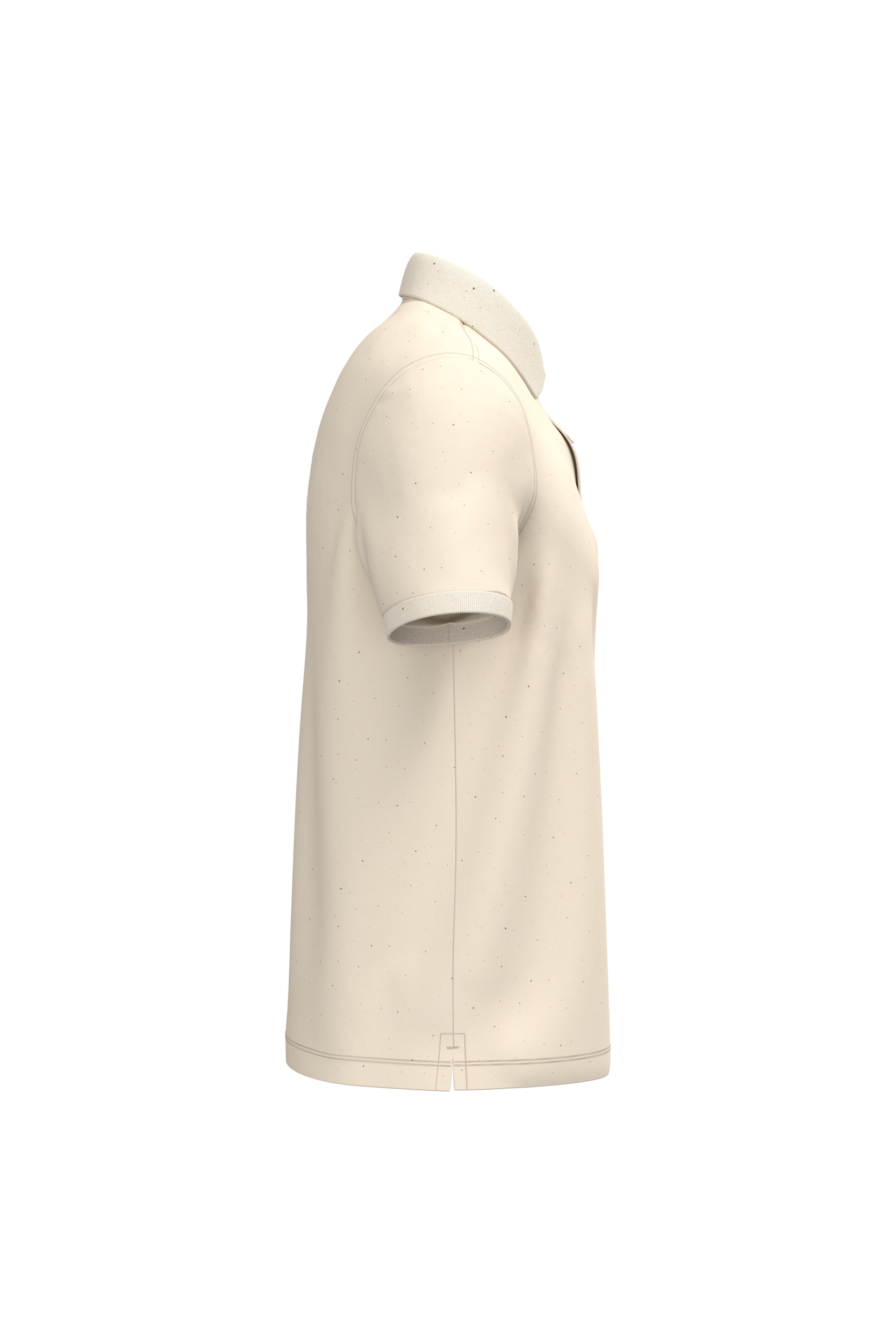 PS_NS207-S_RAWNATURAL.png Native Spirit NS207 Bio-Poloshirt Raw Natural – Seitenansicht