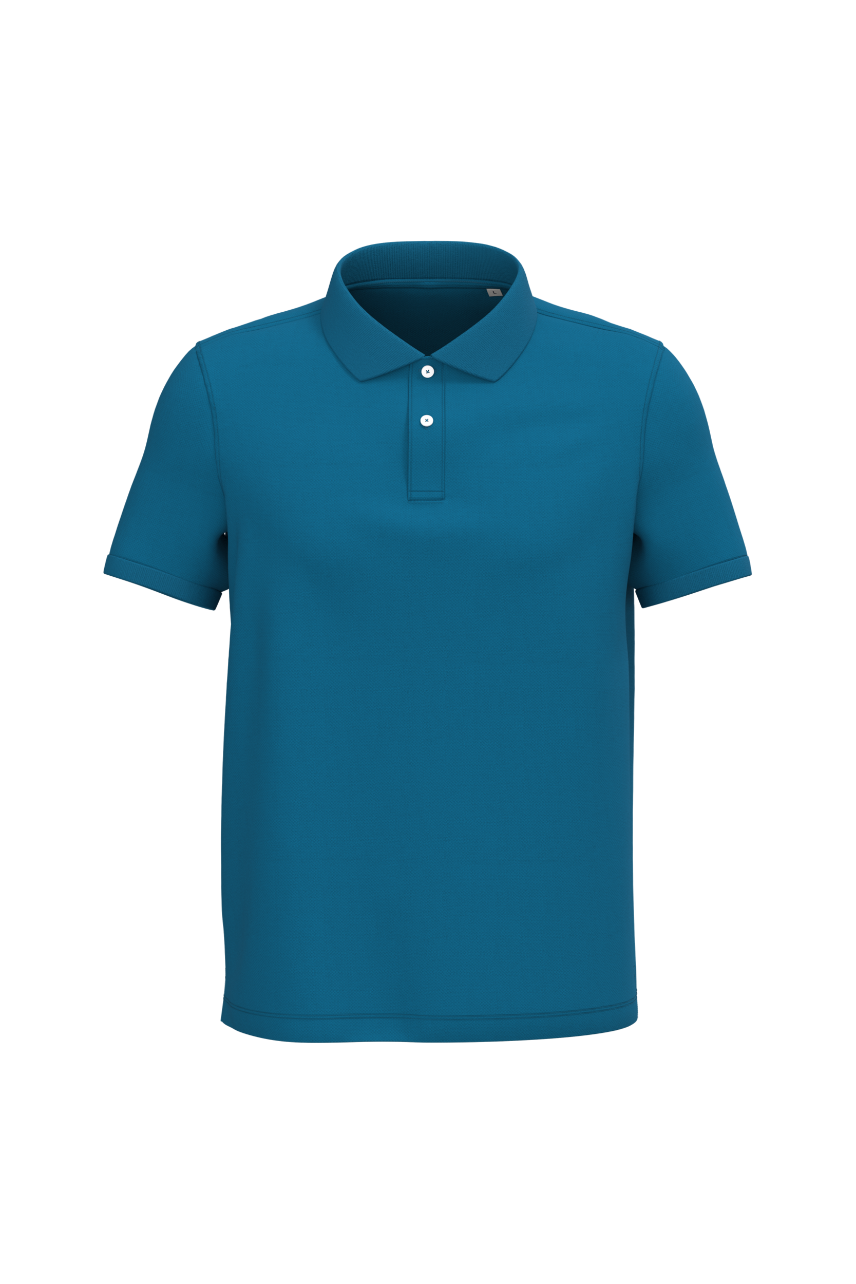 Native Spirit NS207 Bio-Poloshirt Blue Sapphire – Vorderseite