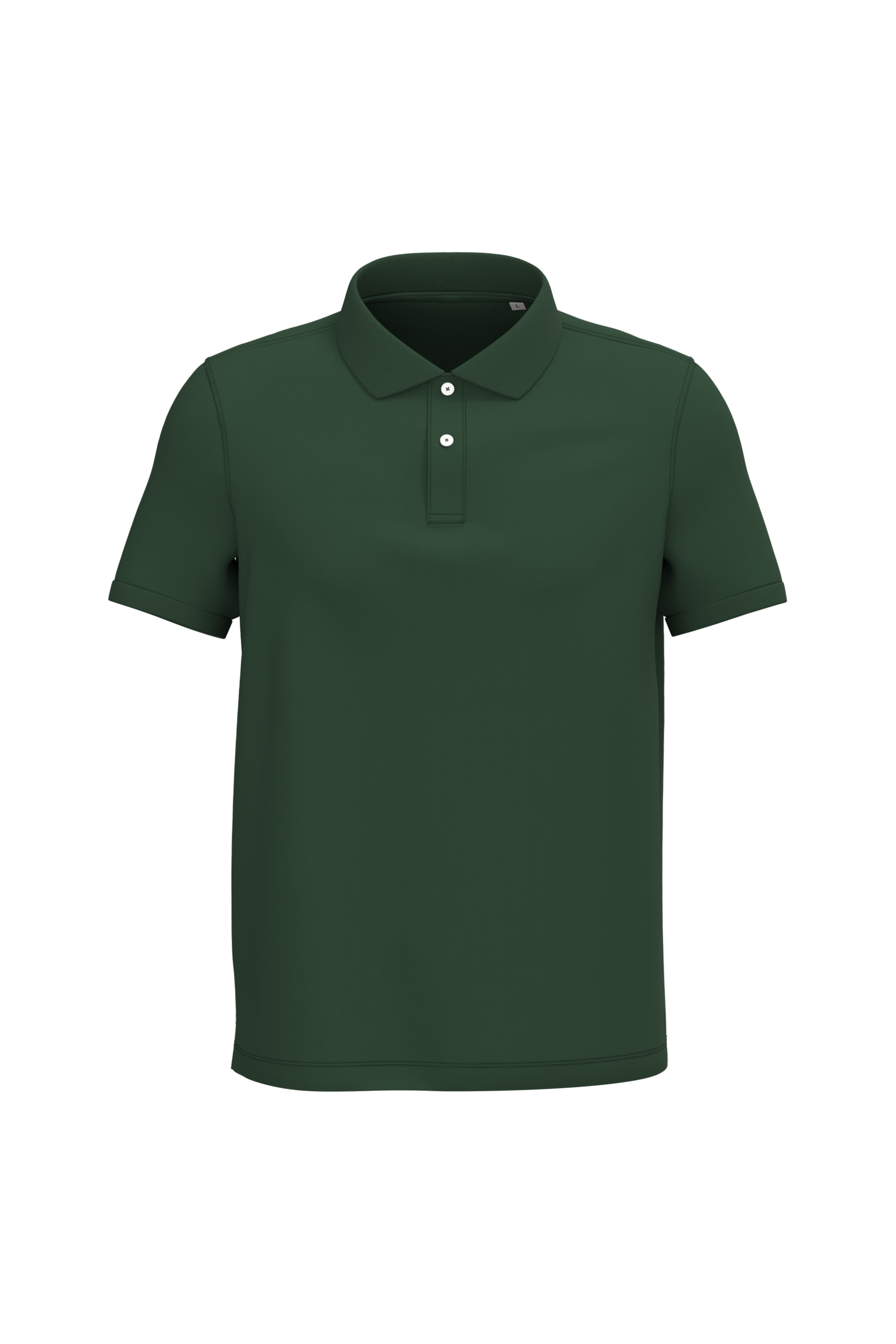 Native Spirit NS207 Bio-Poloshirt Forest Green – Vorderseite