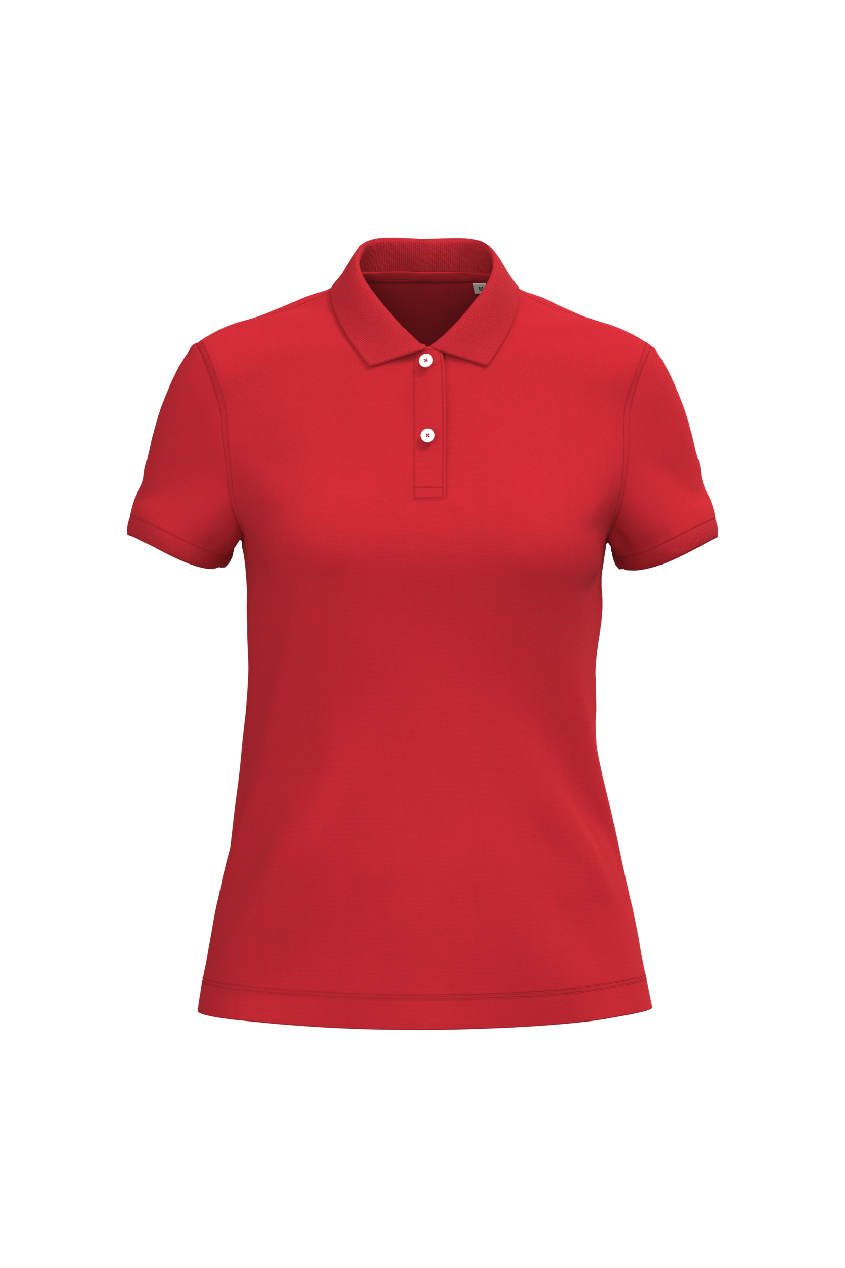 Native Spirit NS208 Bio-Poloshirt Poppy Red – Vorderseite