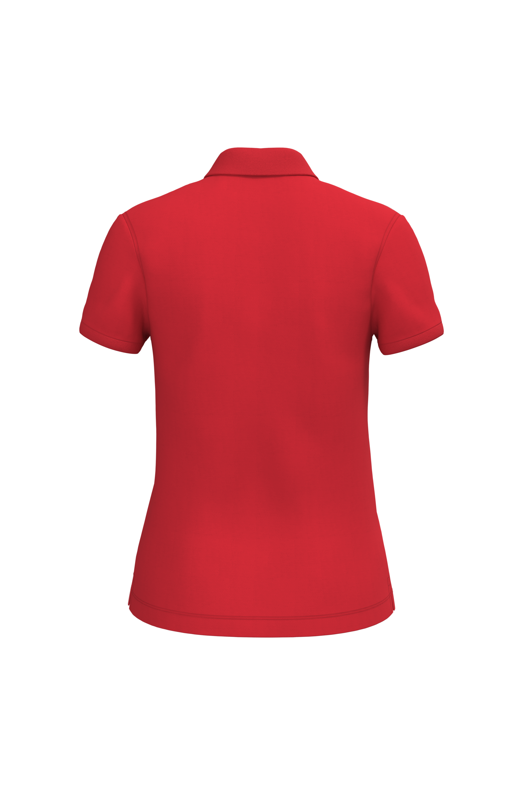 Native Spirit NS208 Bio-Poloshirt Poppy Red – Rückseite