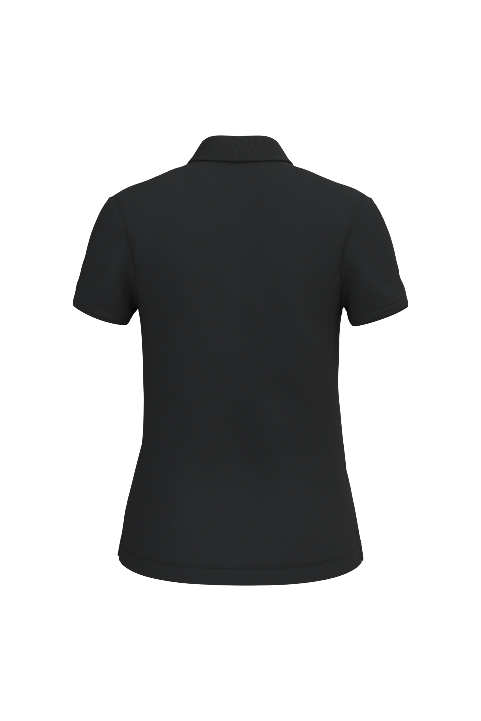 Native Spirit NS208 Bio-Poloshirt Black – Rückseite