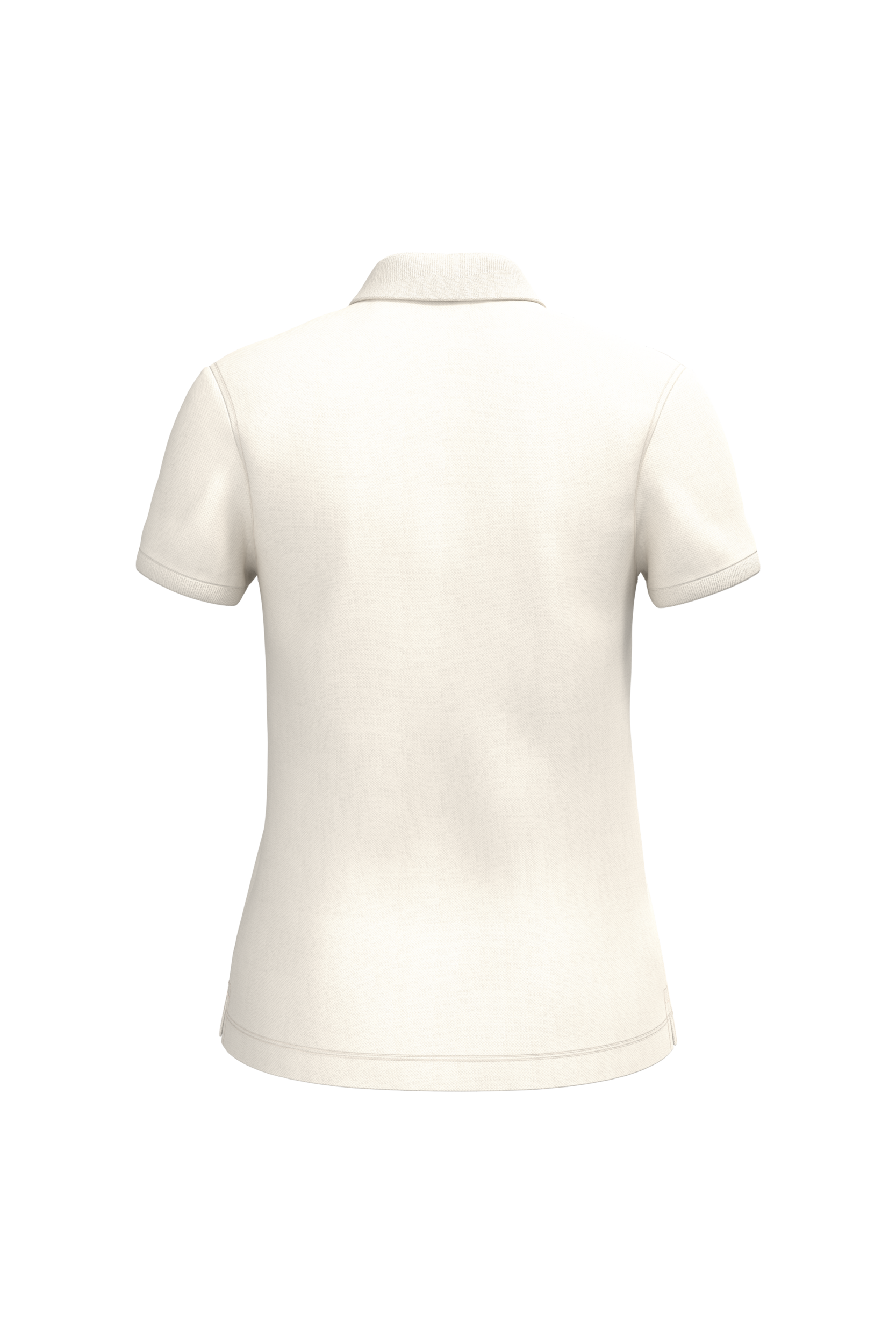Native Spirit NS208 Bio-Poloshirt Ivory – Rückseite