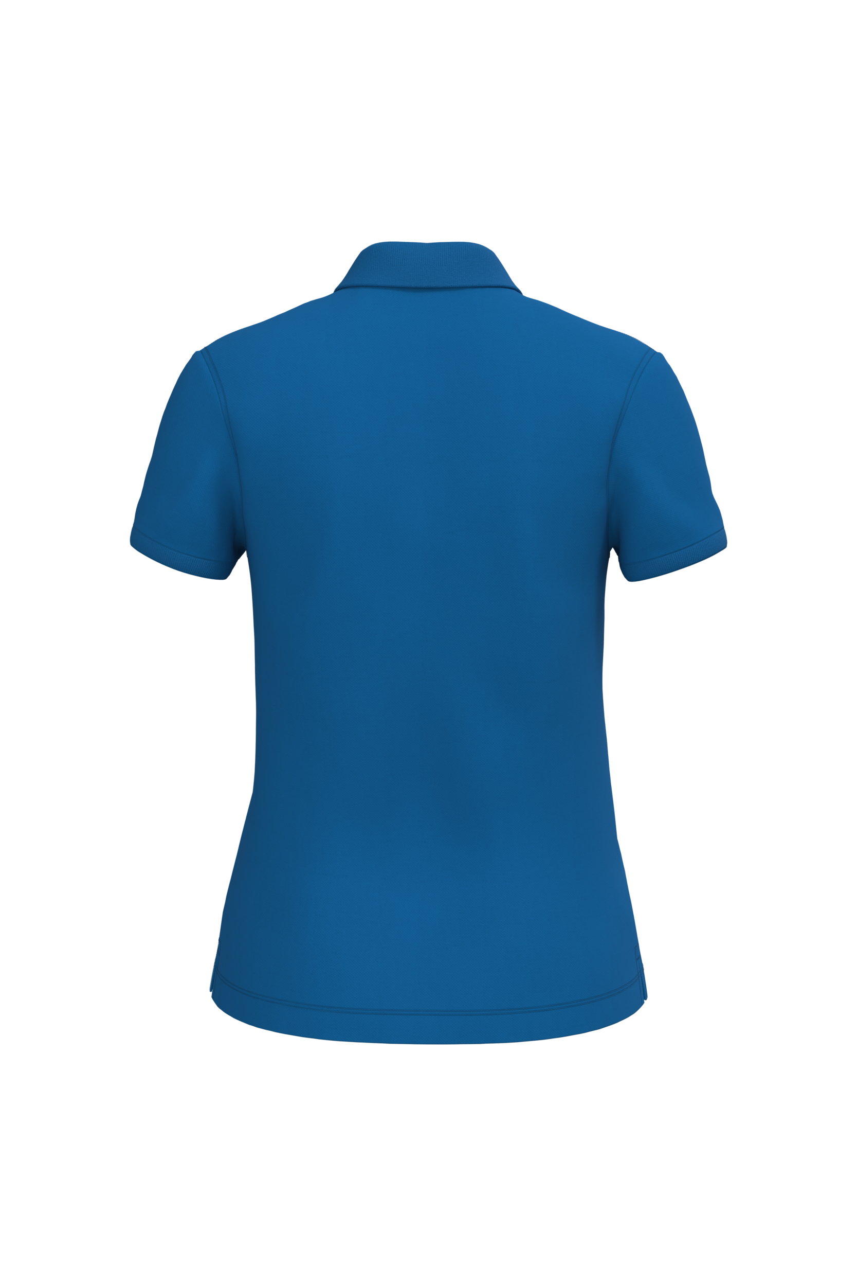 Native Spirit NS208 Bio-Poloshirt Sea Blue – Rückseite
