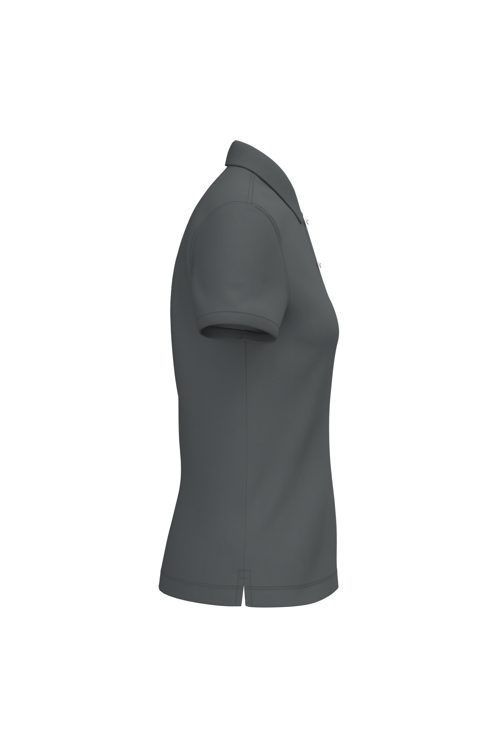 Native Spirit NS208 Bio-Poloshirt Iron Grey – Seitenansicht