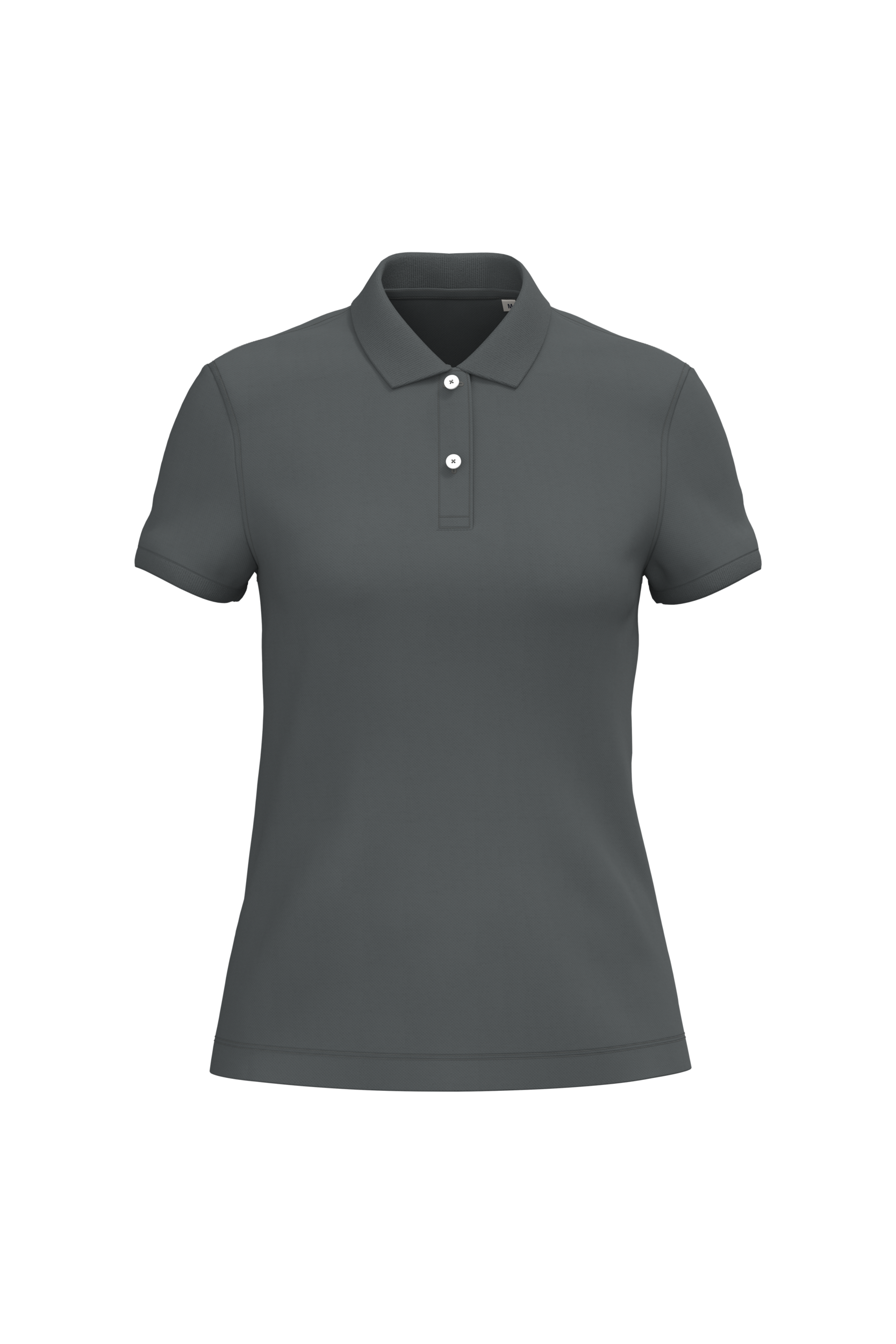Native Spirit NS208 Bio-Poloshirt Iron Grey – Vorderseite