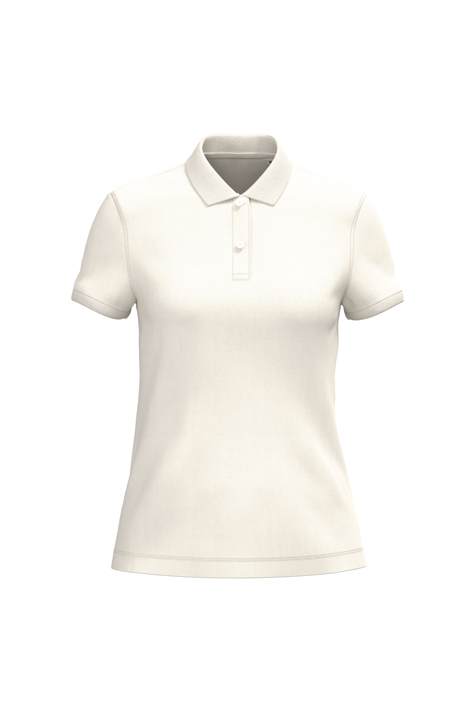 Native Spirit NS208 Bio-Poloshirt Ivory – Vorderseite