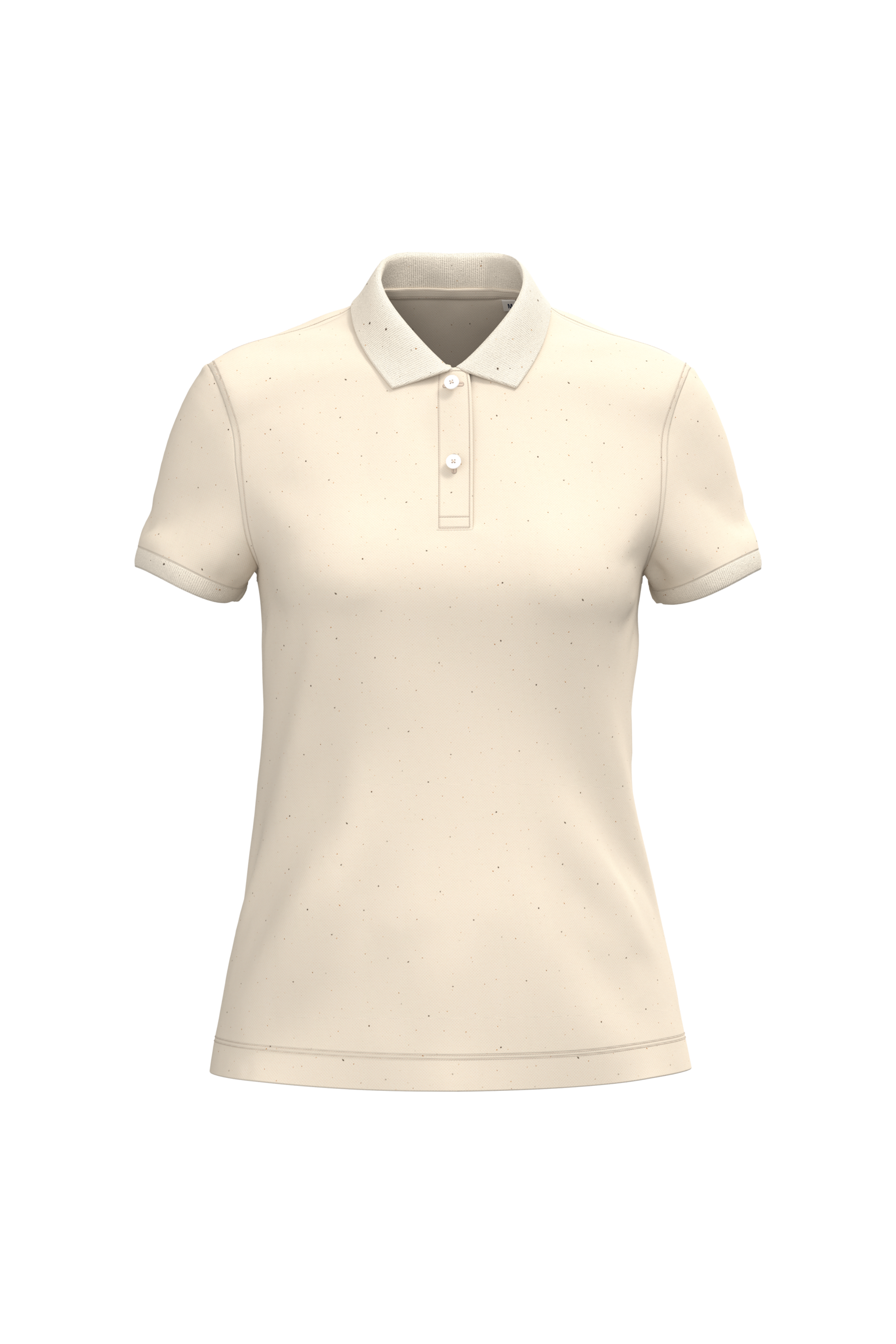 Native Spirit NS208 Bio-Poloshirt Raw Natural – Vorderseite
