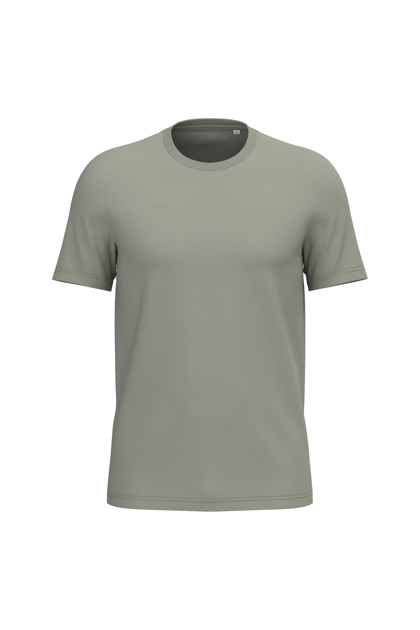 Native Spirit NS300 Bio-T-Shirt Almond Green – Vorderseite