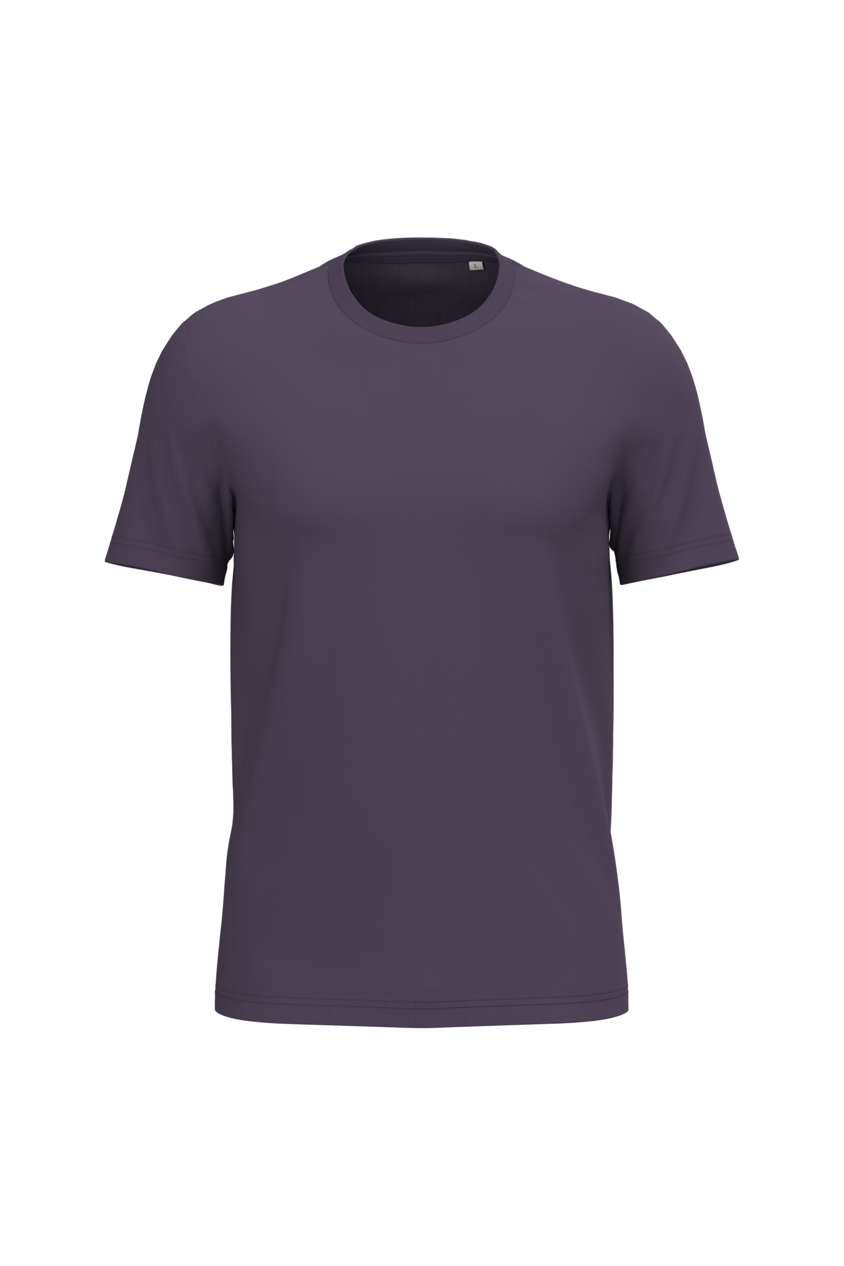 Native Spirit NS300 Bio-T-Shirt Deep Plum – Vorderseite