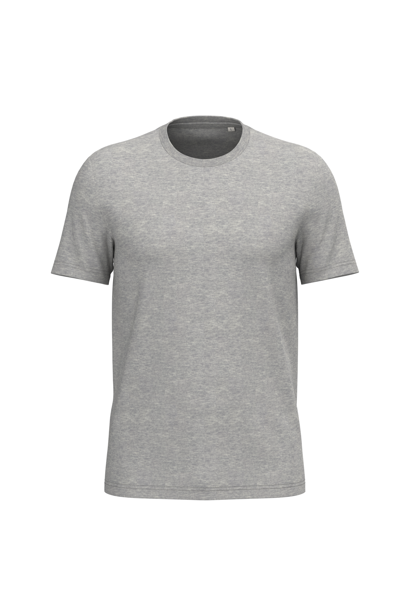 Native Spirit NS300 Bio-T-Shirt Moon Grey Heather – Vorderseite