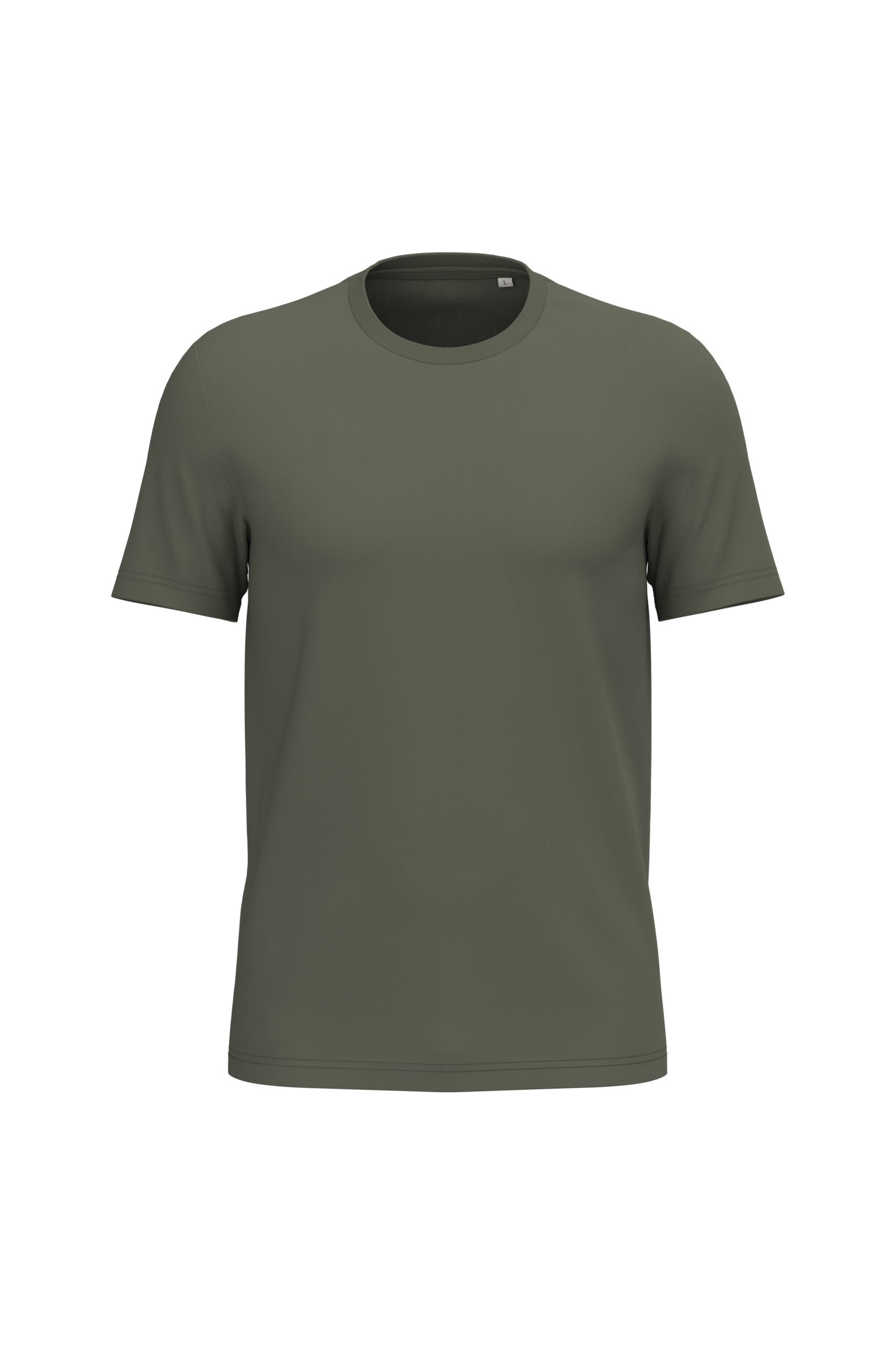 Native Spirit NS300 Bio-T-Shirt Organic Khaki – Vorderseite