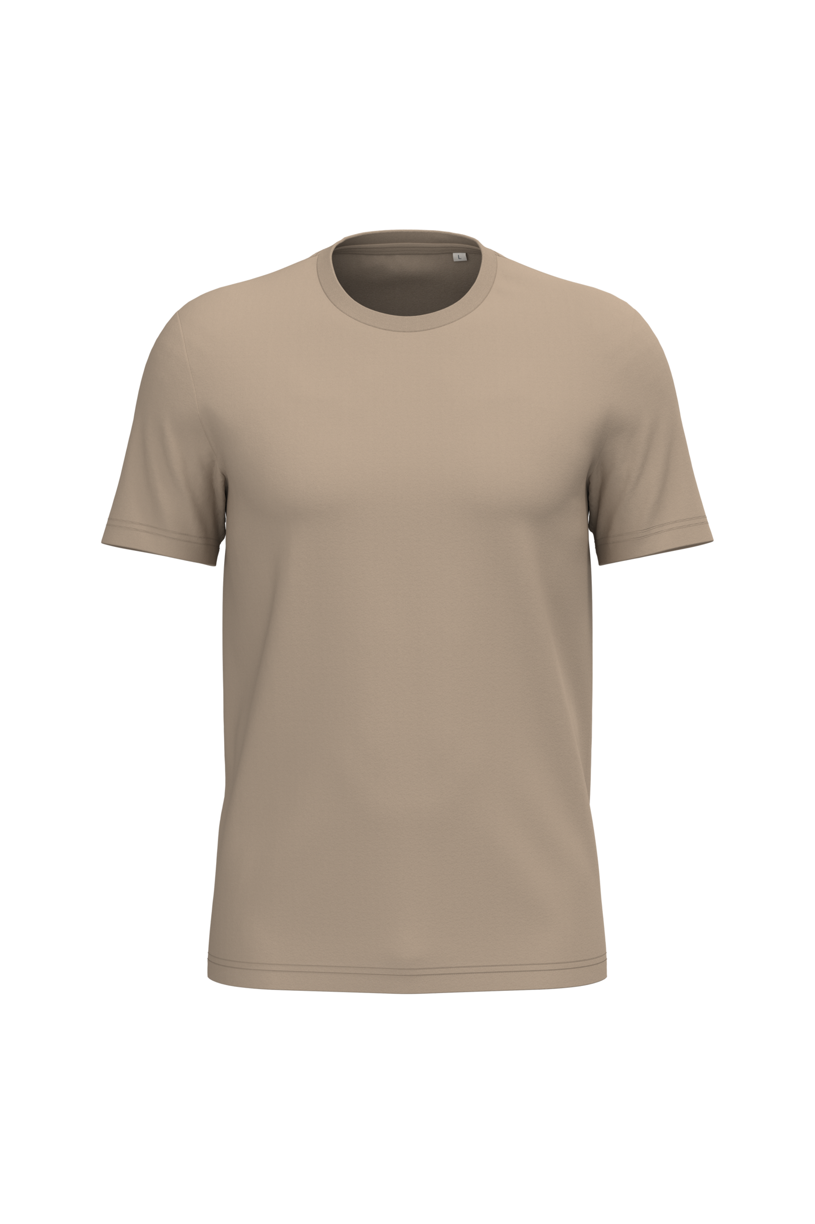 Native Spirit NS300 Bio-T-Shirt Wet Sand – Vorderseite