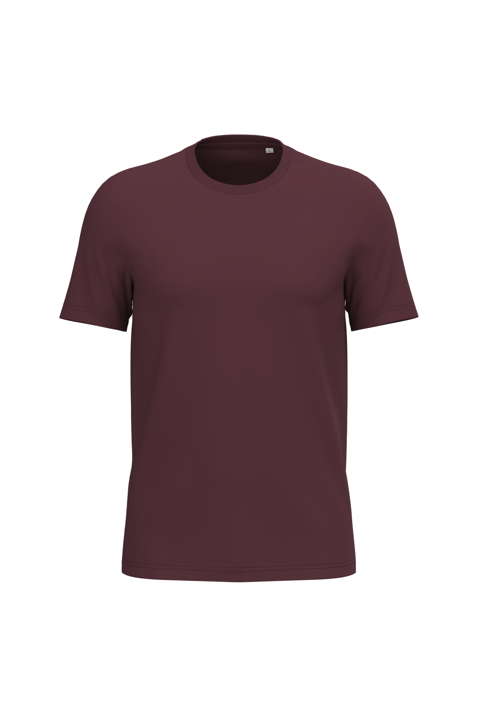 PS_NS305-2_DARKCHERRY.png Native Spirit NS305 Bio-T-Shirt Dark Cherry – Vorderseite