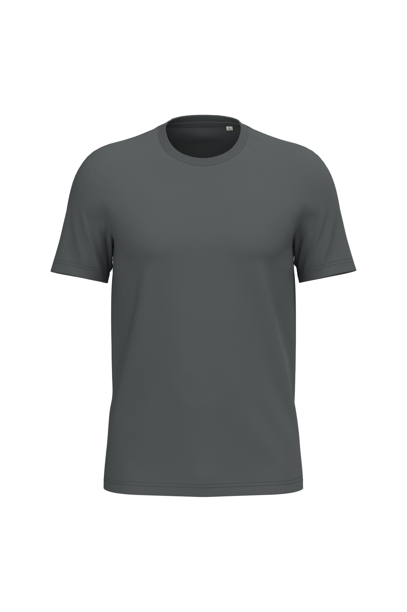 Native Spirit NS305 Bio-T-Shirt Iron Grey – Vorderseite