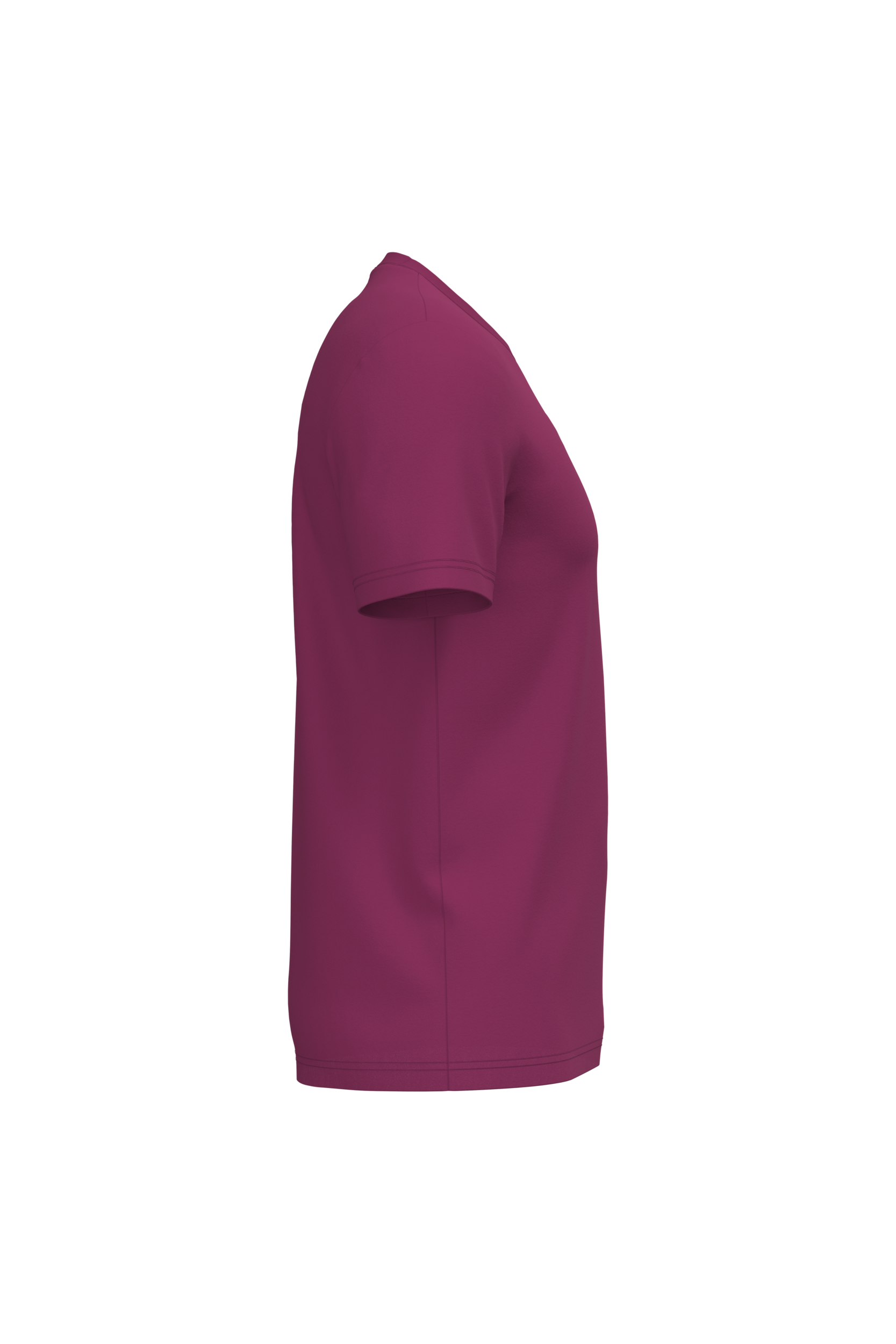 Native Spirit NS305 Bio-T-Shirt Cherry Purple – Seitenansicht