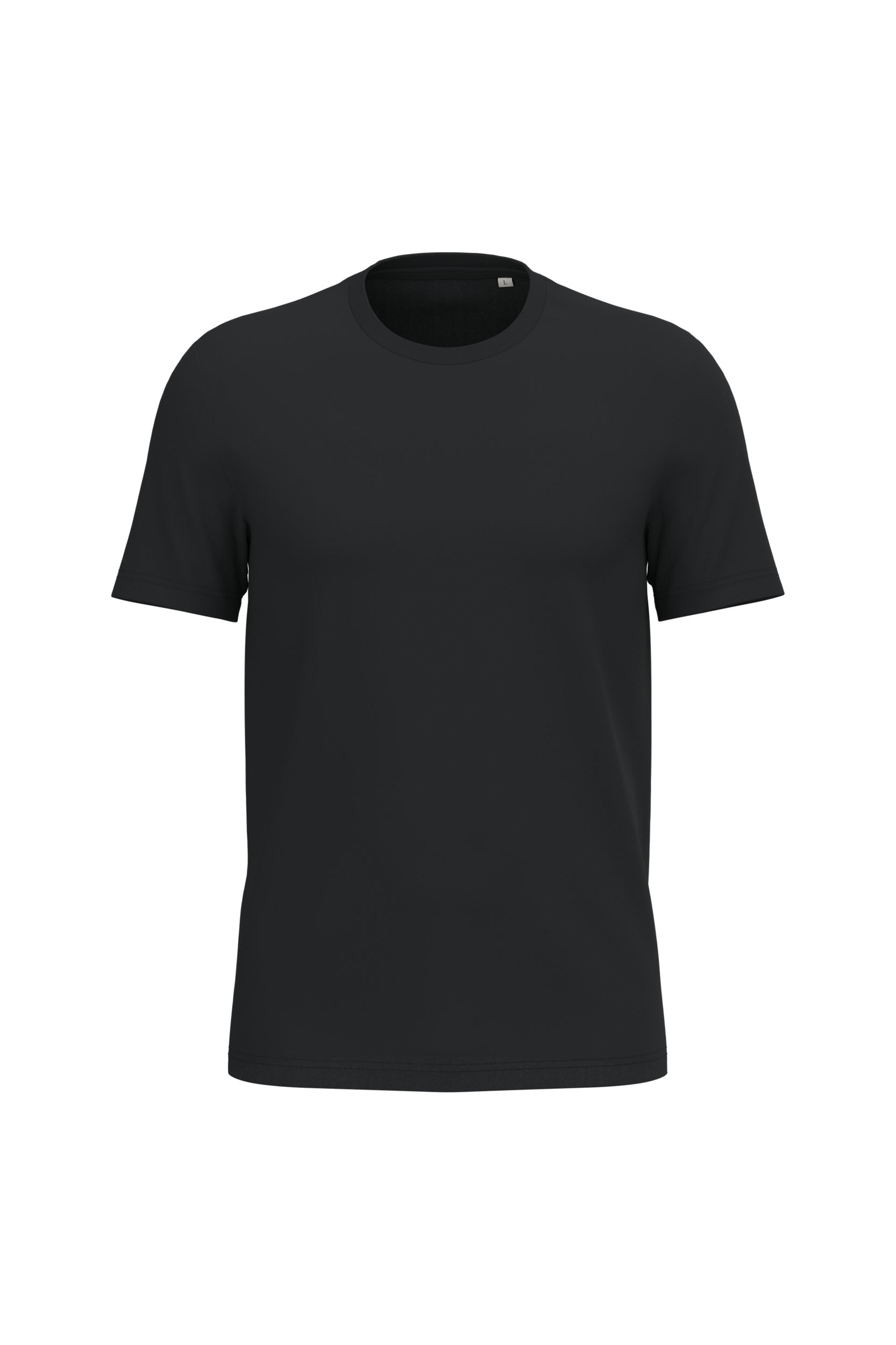 PS_NS305_BLACK.png Native Spirit NS305 Bio-T-Shirt Black – Vorderseite