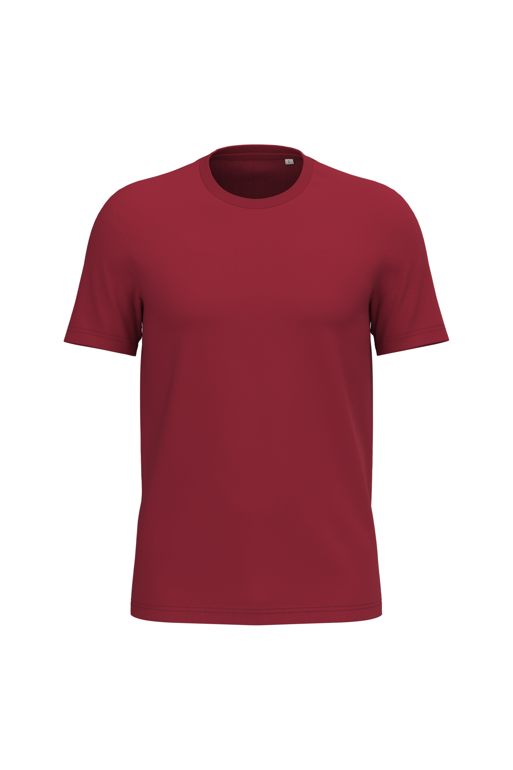 Native Spirit NS305 Bio-T-Shirt Hibiscus Red – Vorderseite