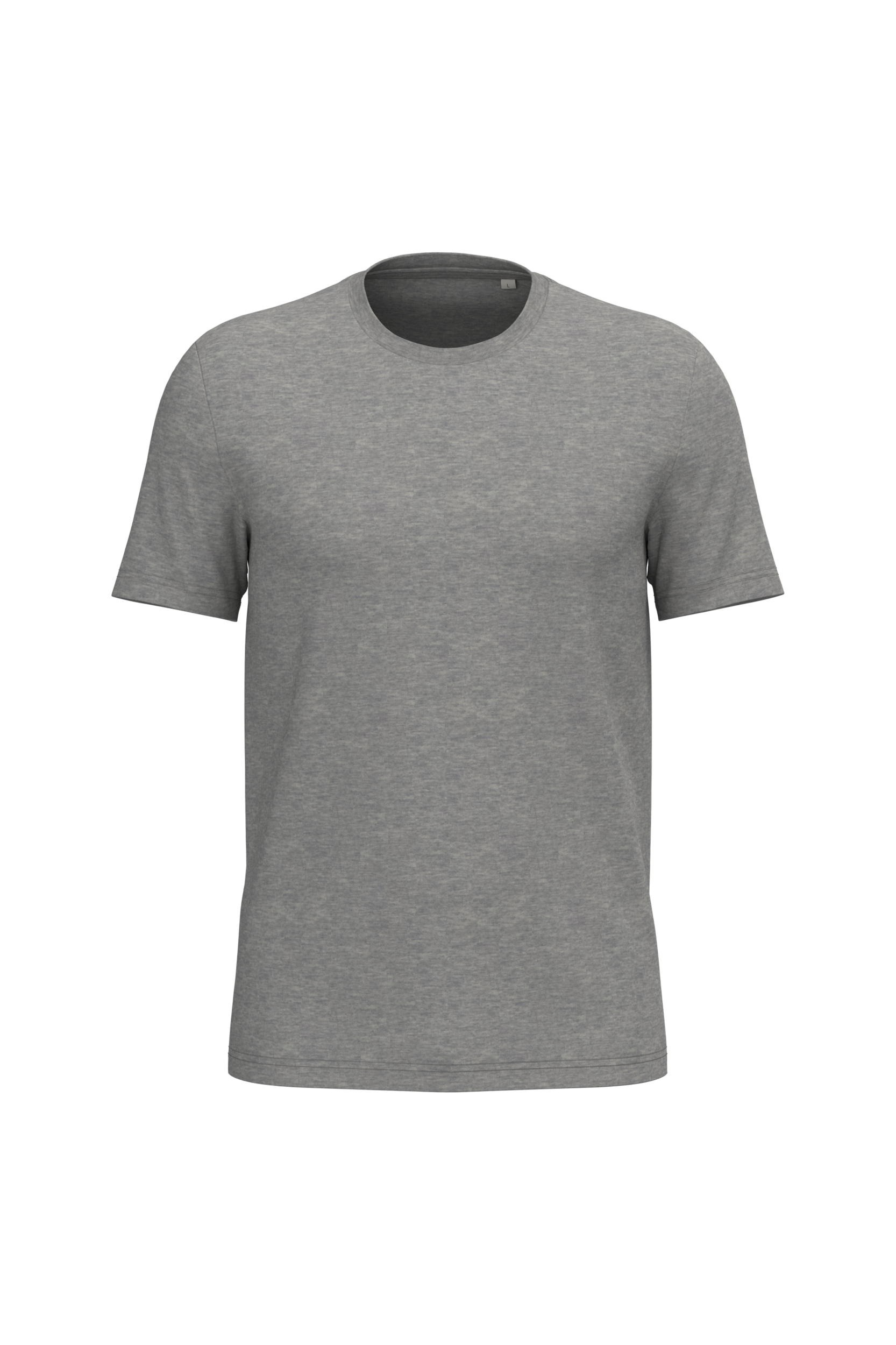 Native Spirit NS305 Bio-T-Shirt Moon Grey Heather – Vorderseite