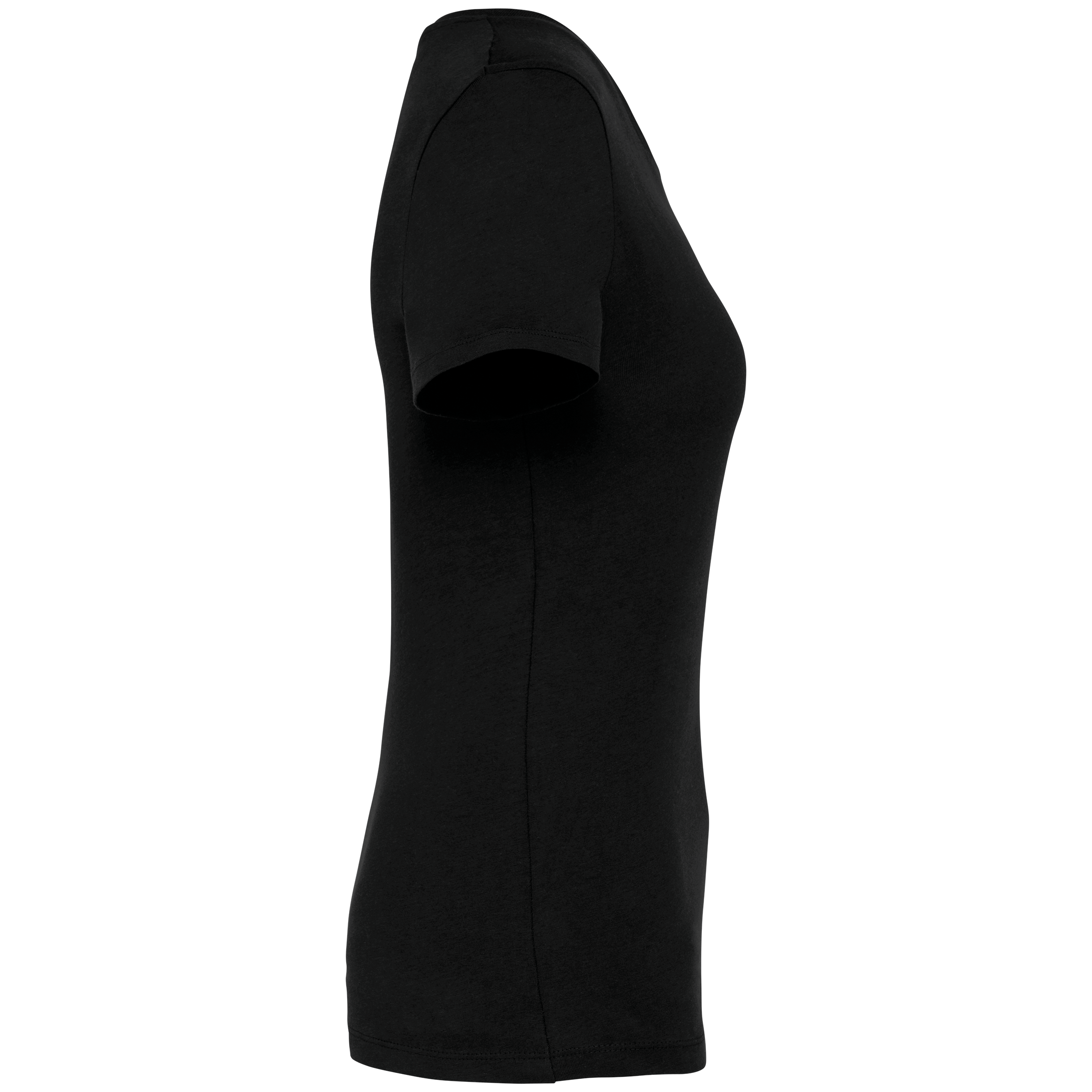 Native Spirit NS324 Bio-T-Shirt Black – Seitenansicht