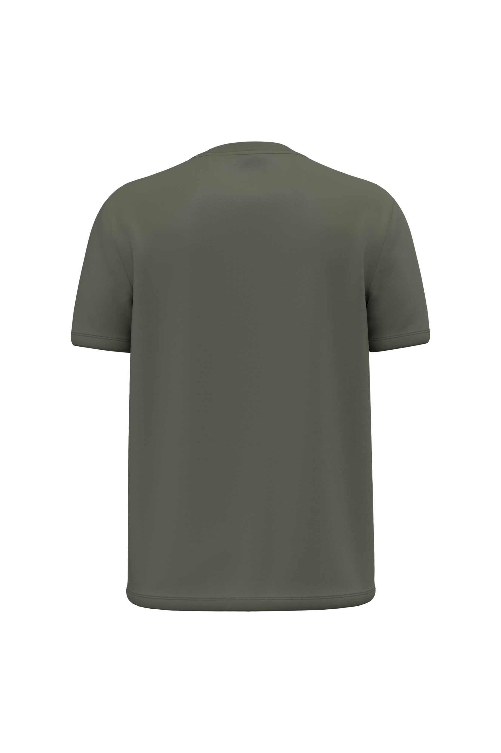 Native Spirit NS330 Bio-T-Shirt Organic Khaki – Rückseite