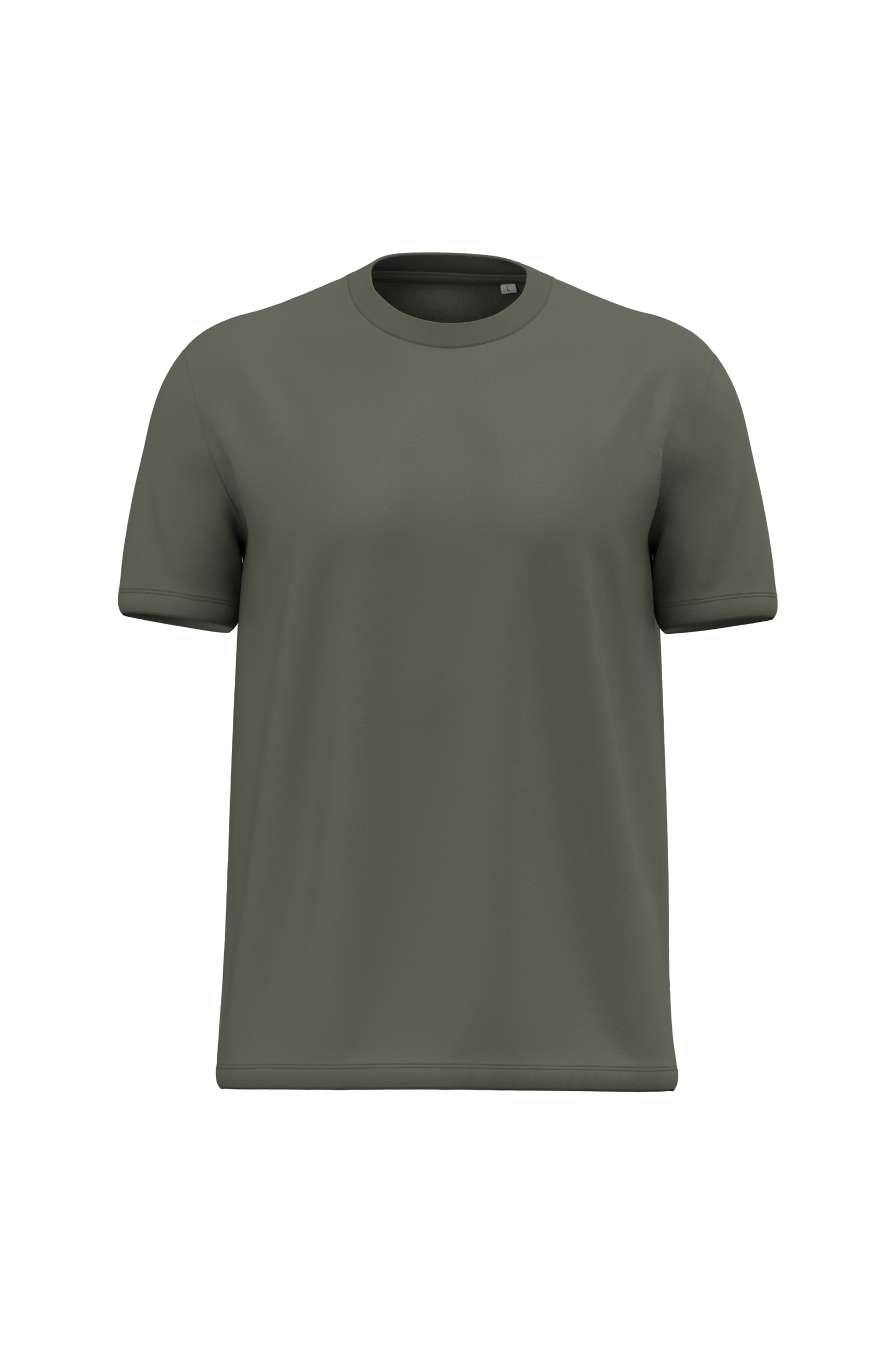 Native Spirit NS330 Bio-T-Shirt Organic Khaki – Vorderseite