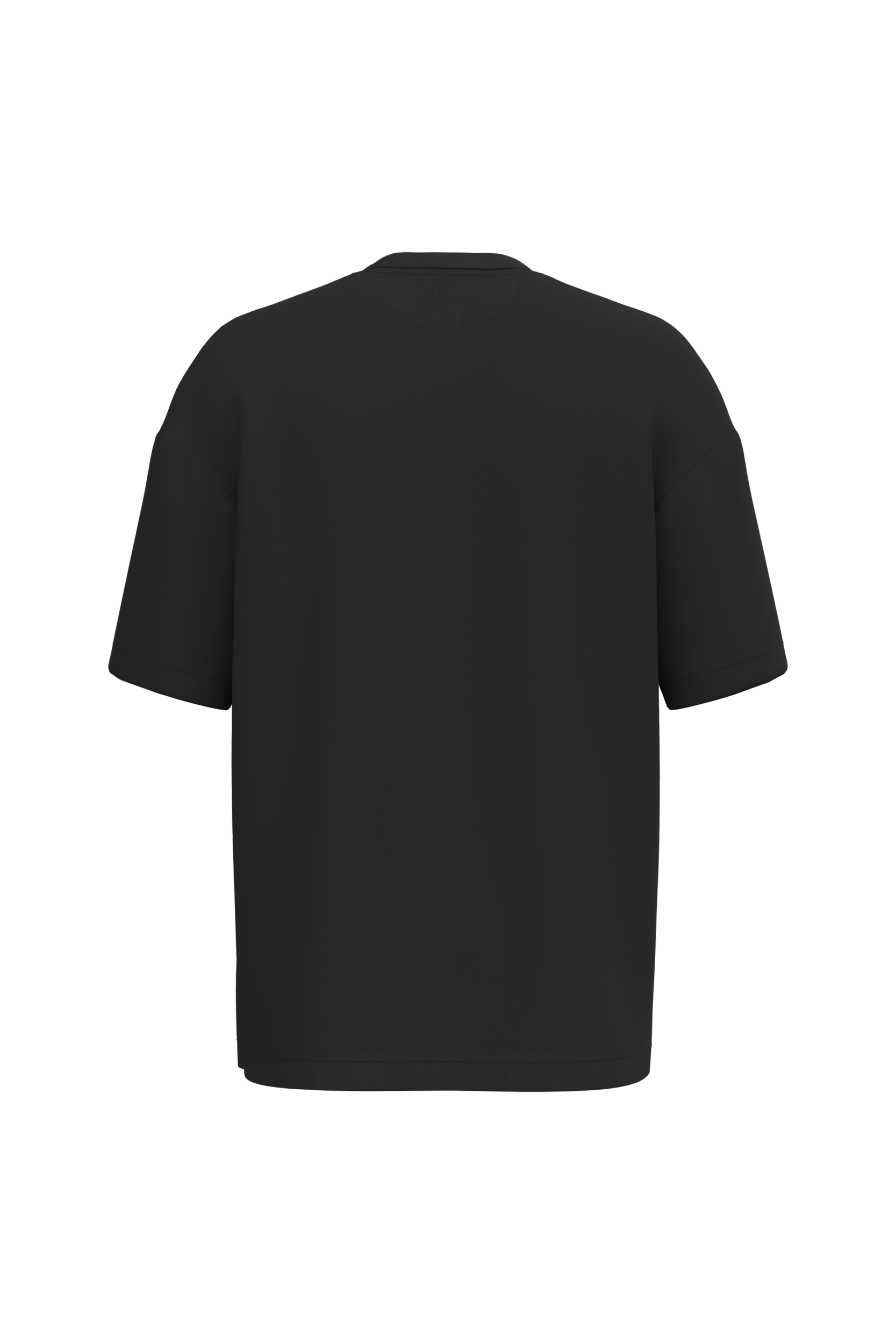 Native Spirit NS332 Bio-T-Shirt Black – Rückseite