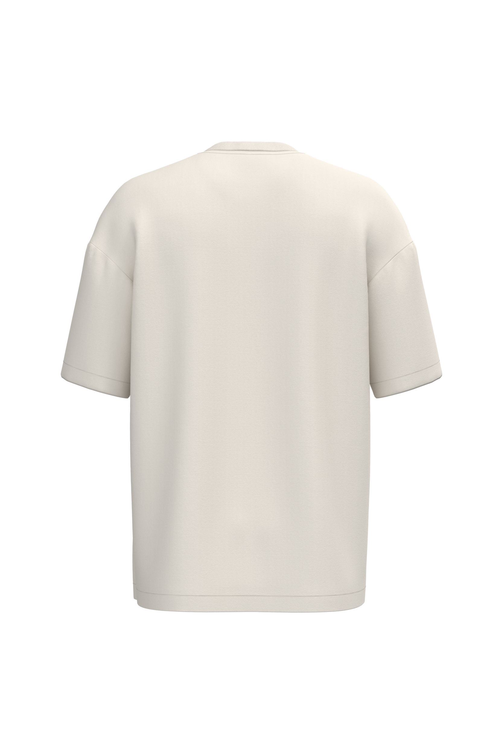 Native Spirit NS332 Bio-T-Shirt Ivory – Rückseite
