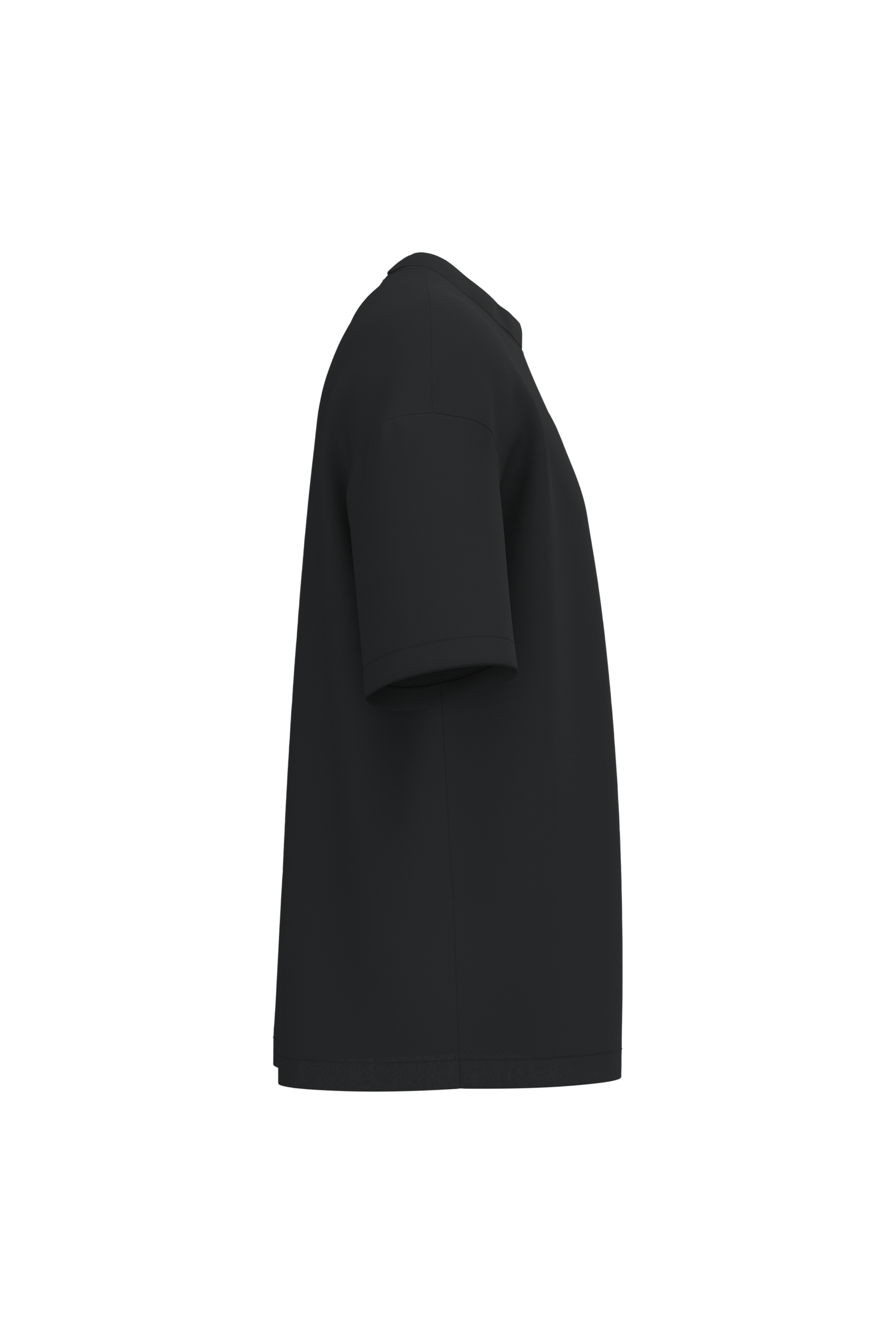 Native Spirit NS332 Bio-T-Shirt Black – Seitenansicht