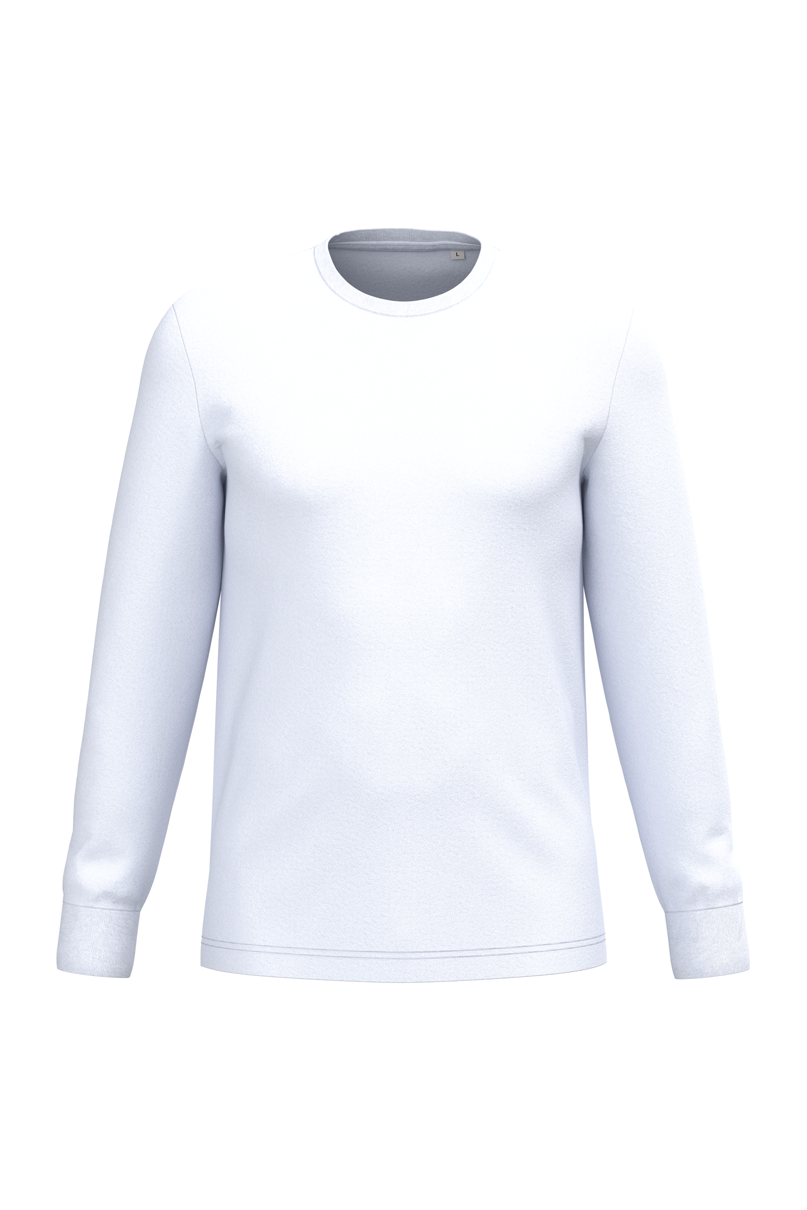 PS_NS333-2_WHITE.png Native Spirit NS333 Bio-T-Shirt White – Vorderseite